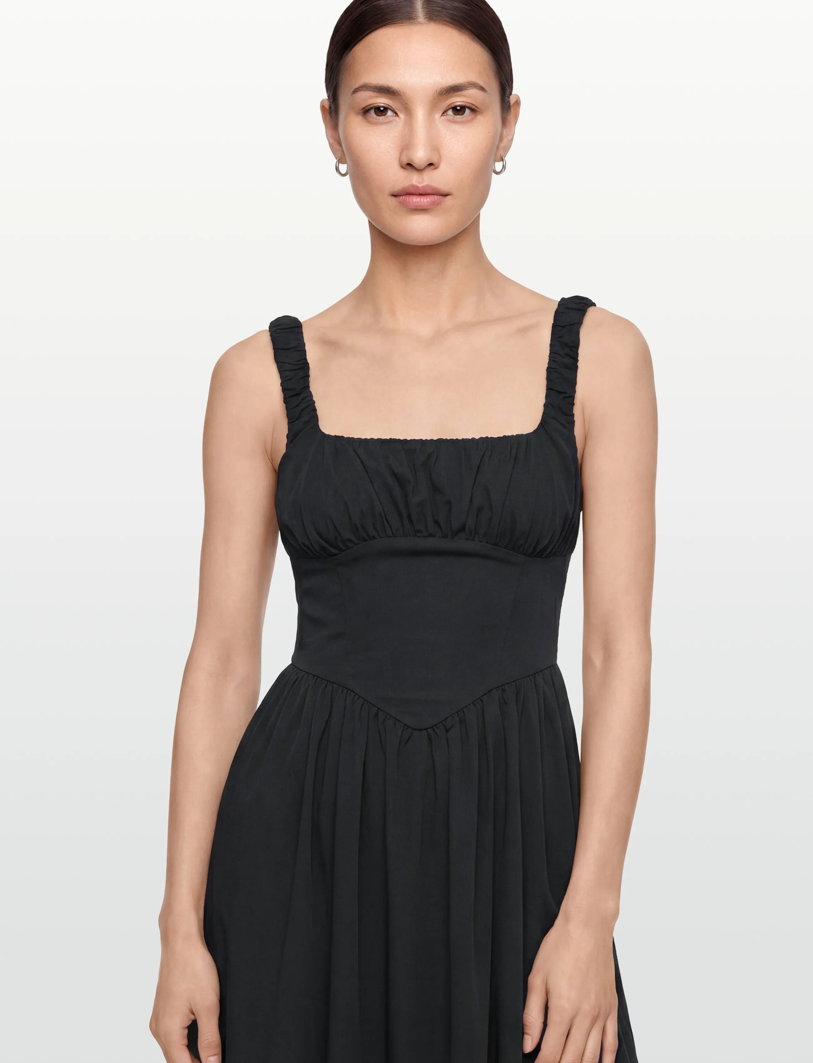 Gina Tricot - Corset dress - maksikleidid - black (9000) - 3