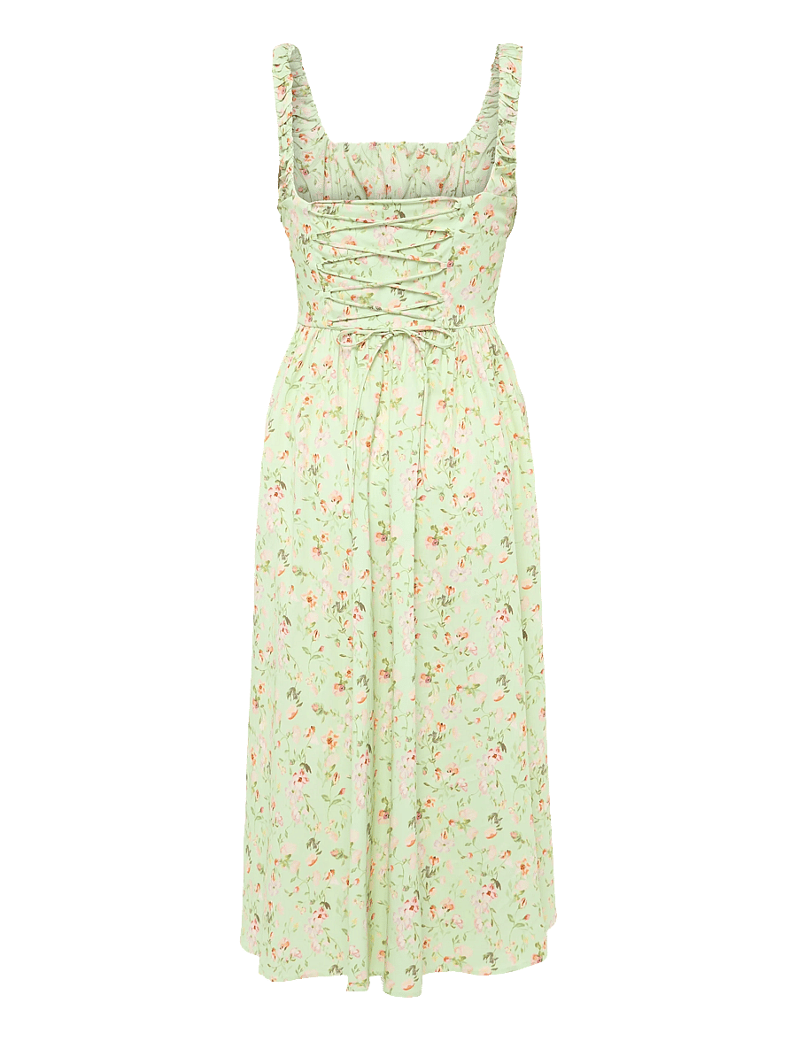 Gina Tricot - Corset dress - mini flower aop (9275) - 1