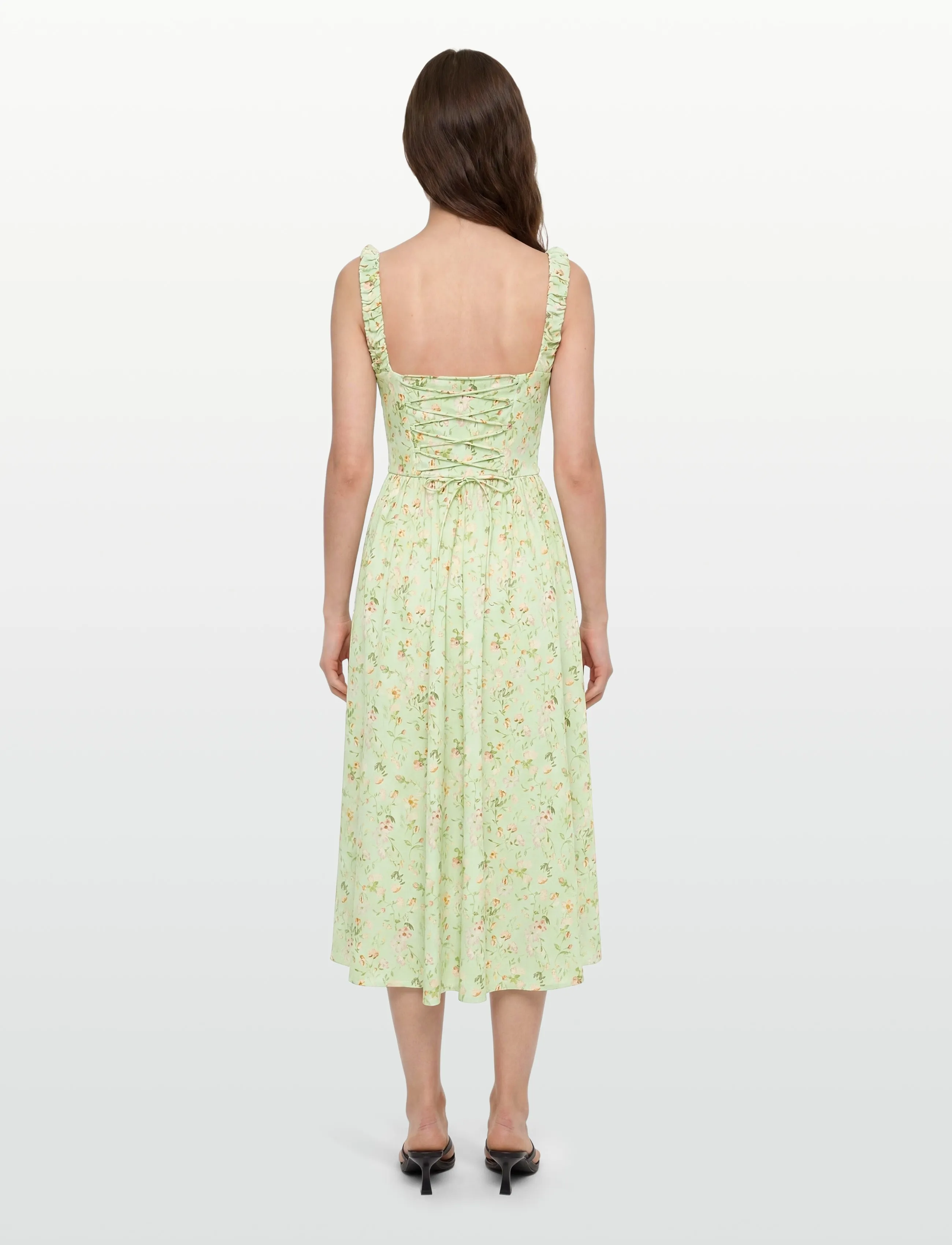 Gina Tricot - Corset dress - garas kleitas - mini flower aop (9275) - 4