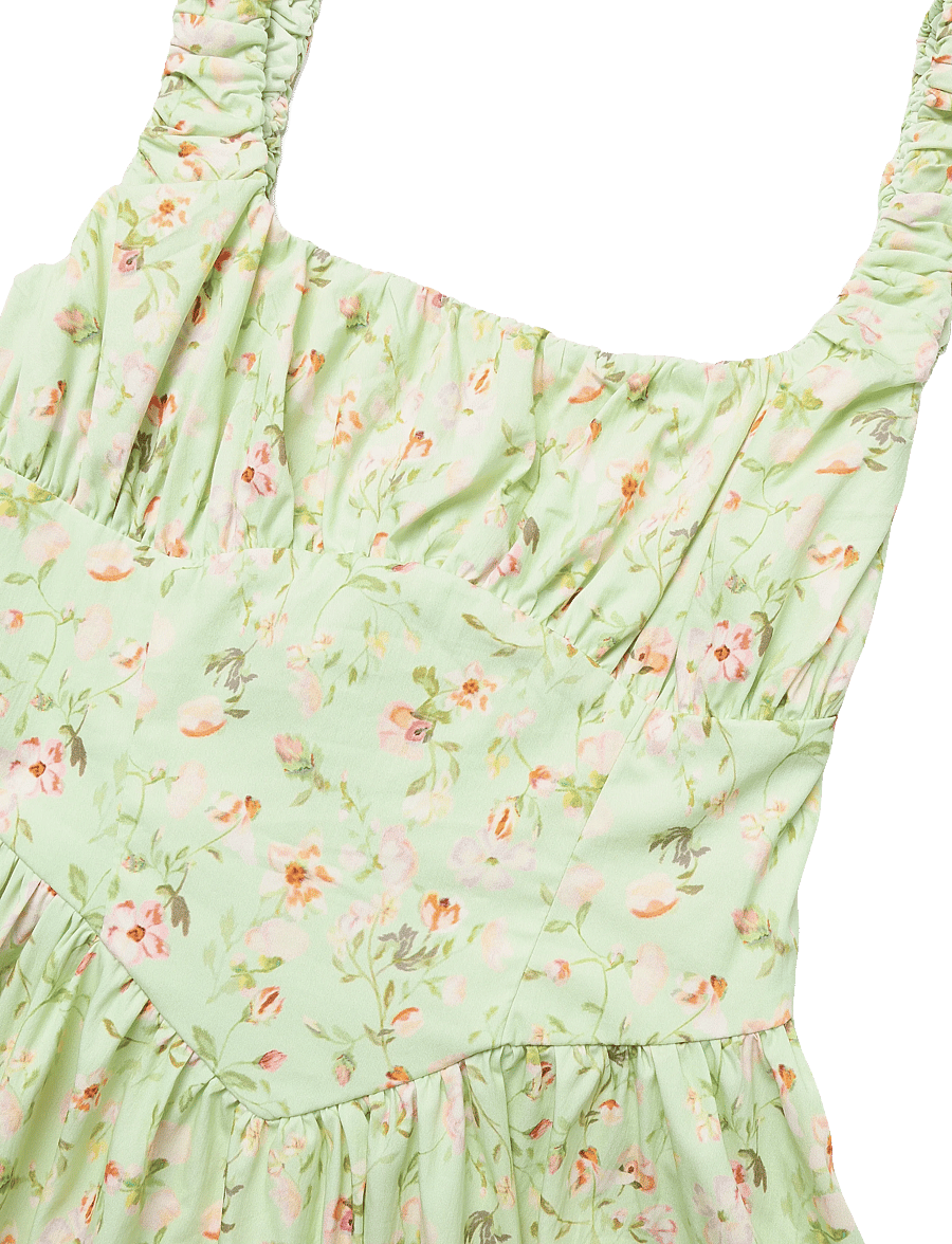 Gina Tricot - Corset dress - mini flower aop (9275) - 2