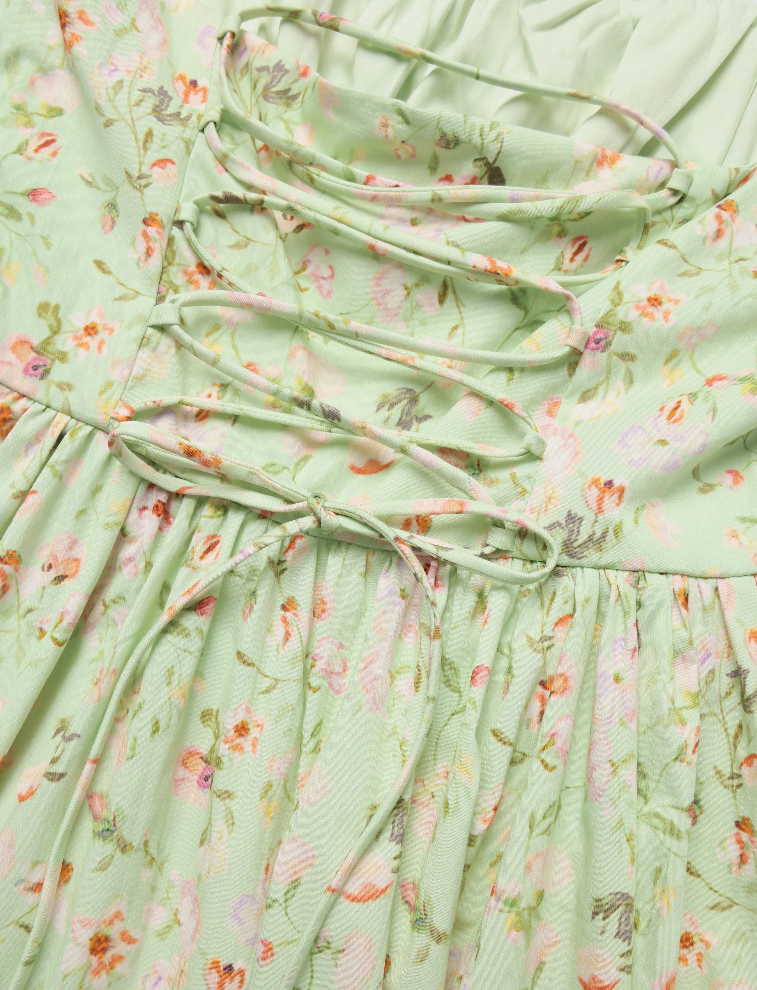 Gina Tricot - Corset dress - mini flower aop (9275) - 4