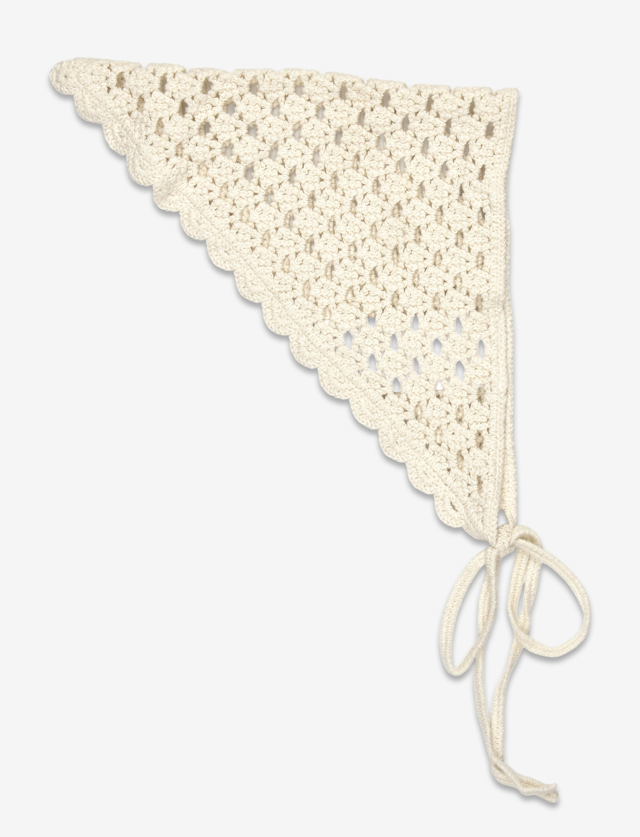 Gina Tricot - Crochet head scarf - hårbånd - offwhite - 0