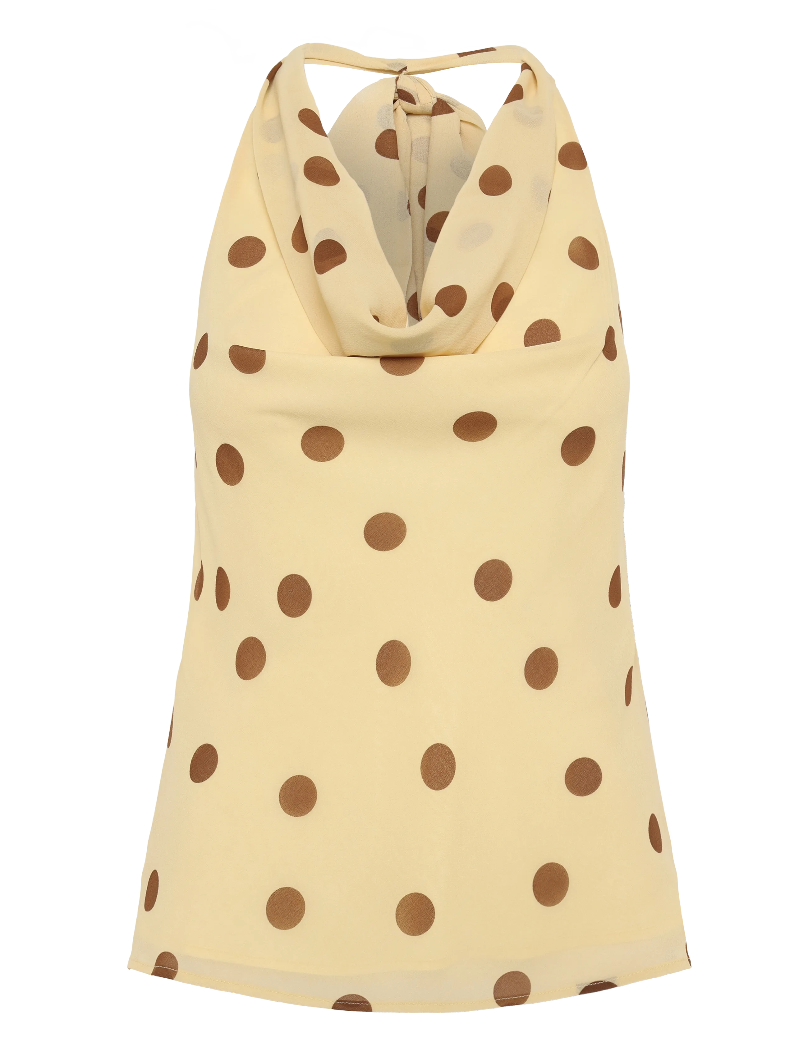 Gina Tricot Scarf top - Kleidung - YELLOW DOT / yellow
