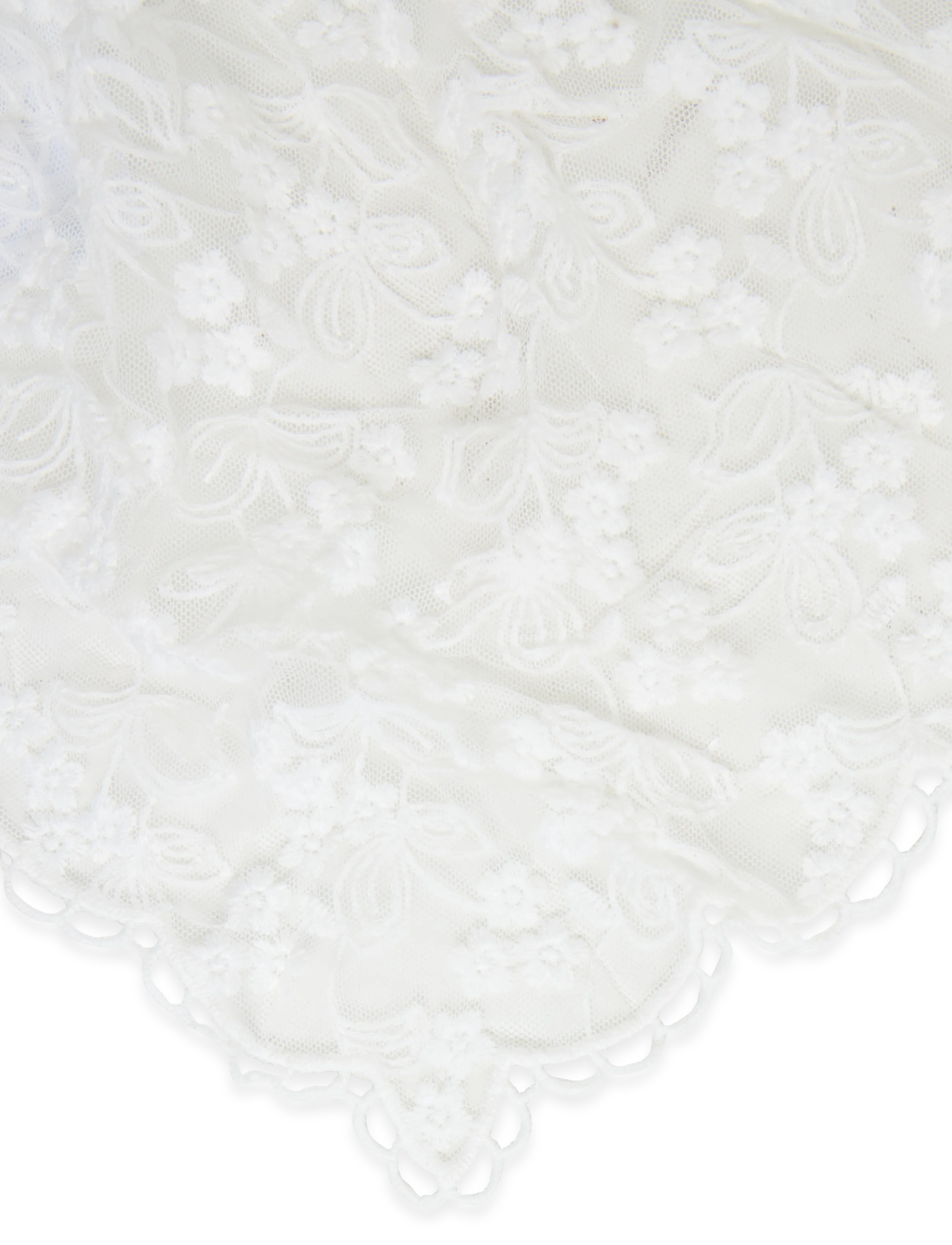 Gina Tricot - Lace head scarf - white (1000) - 2