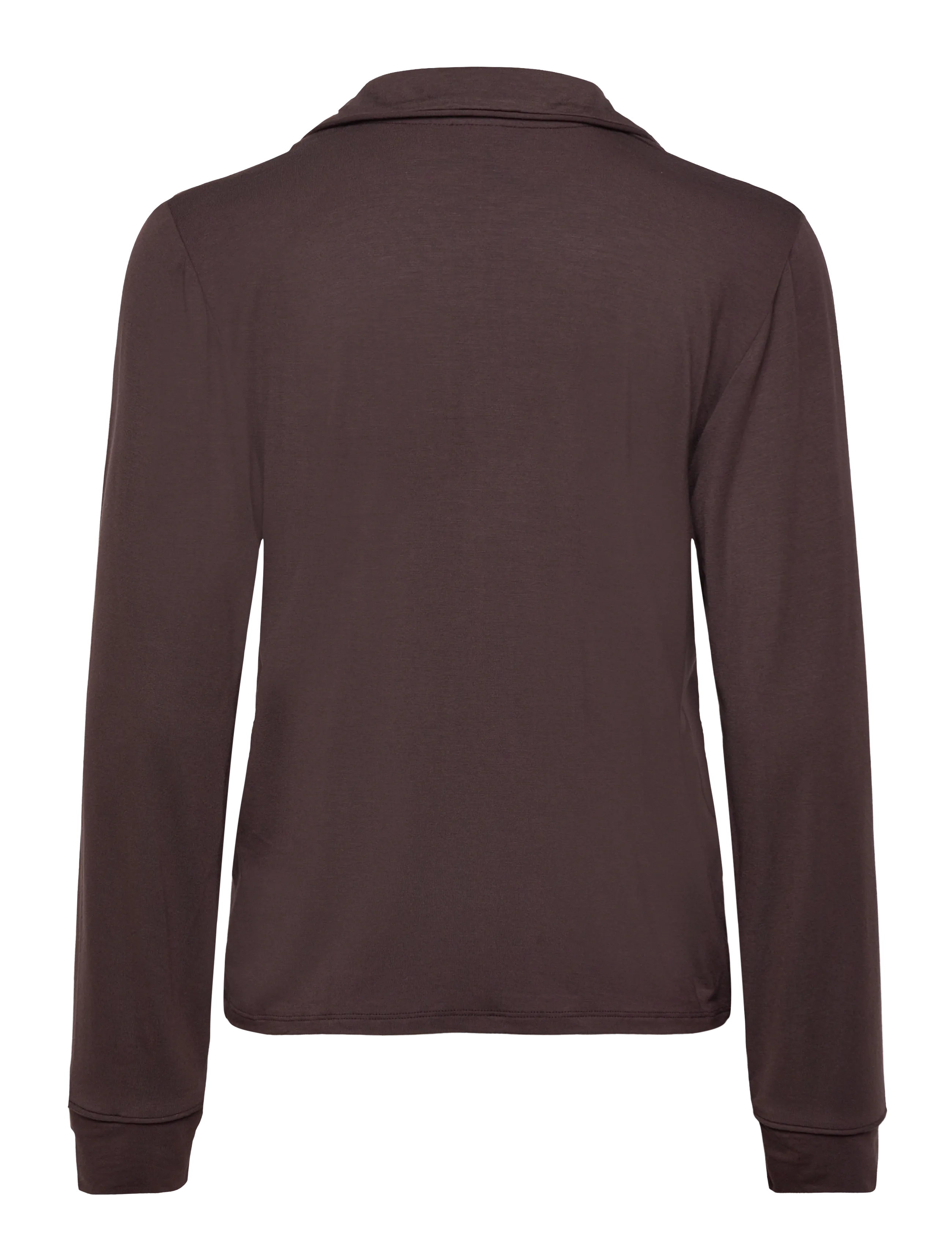 Gina Tricot - Soft pyjamas shirt - tops - chocolate plum (4015) - 1