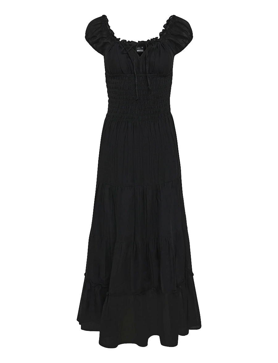 Gina Tricot - Smock dress - suvekleidid - black (9000) - 0