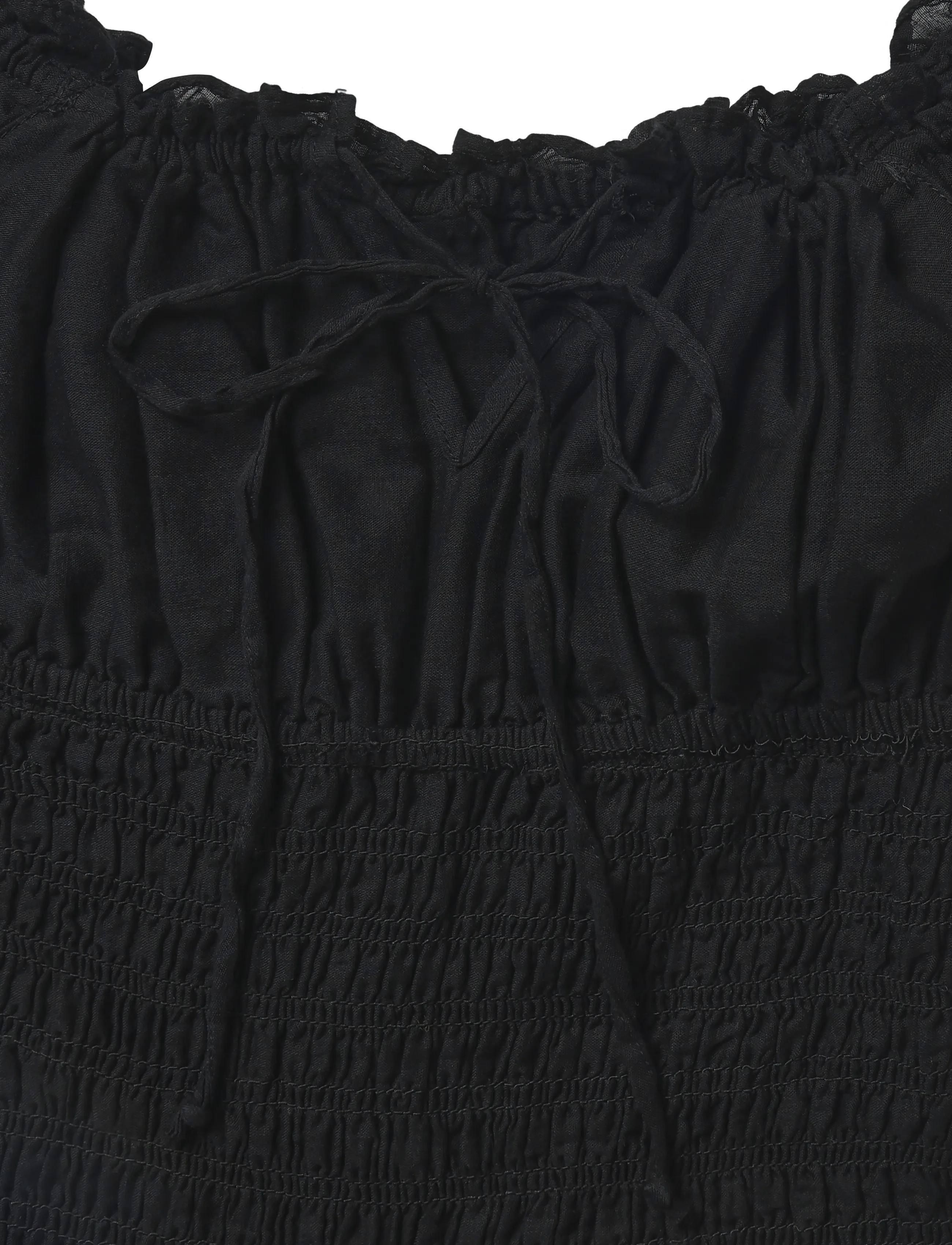 Gina Tricot - Smock dress - black (9000) - 2