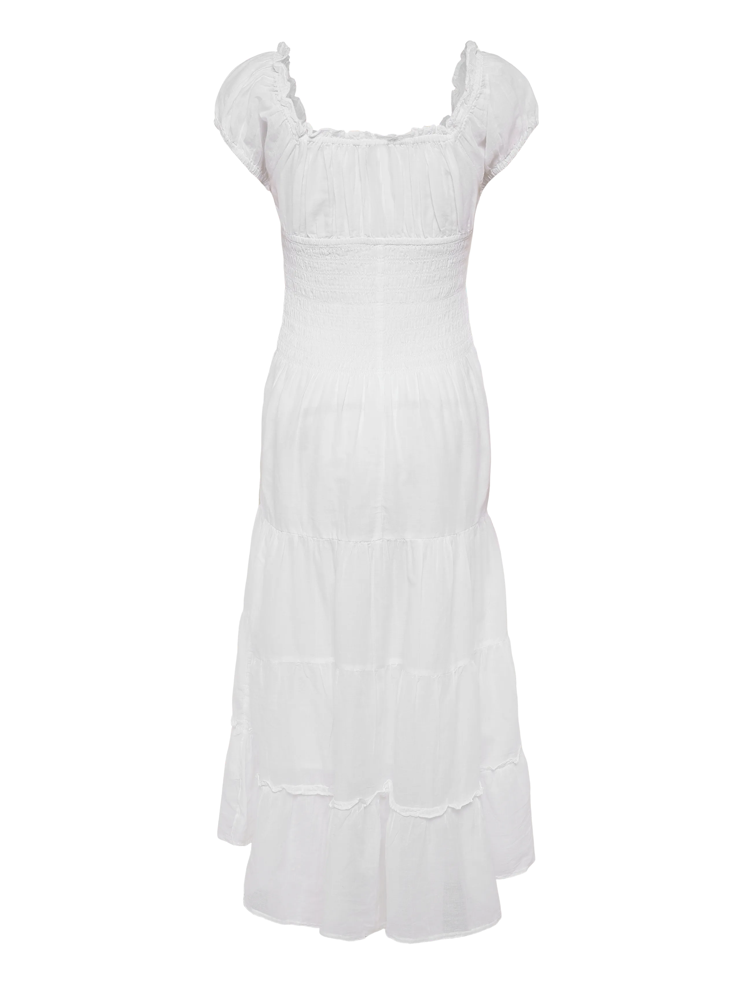 Gina Tricot - Smock dress - sommerkleider - white (1000) - 1