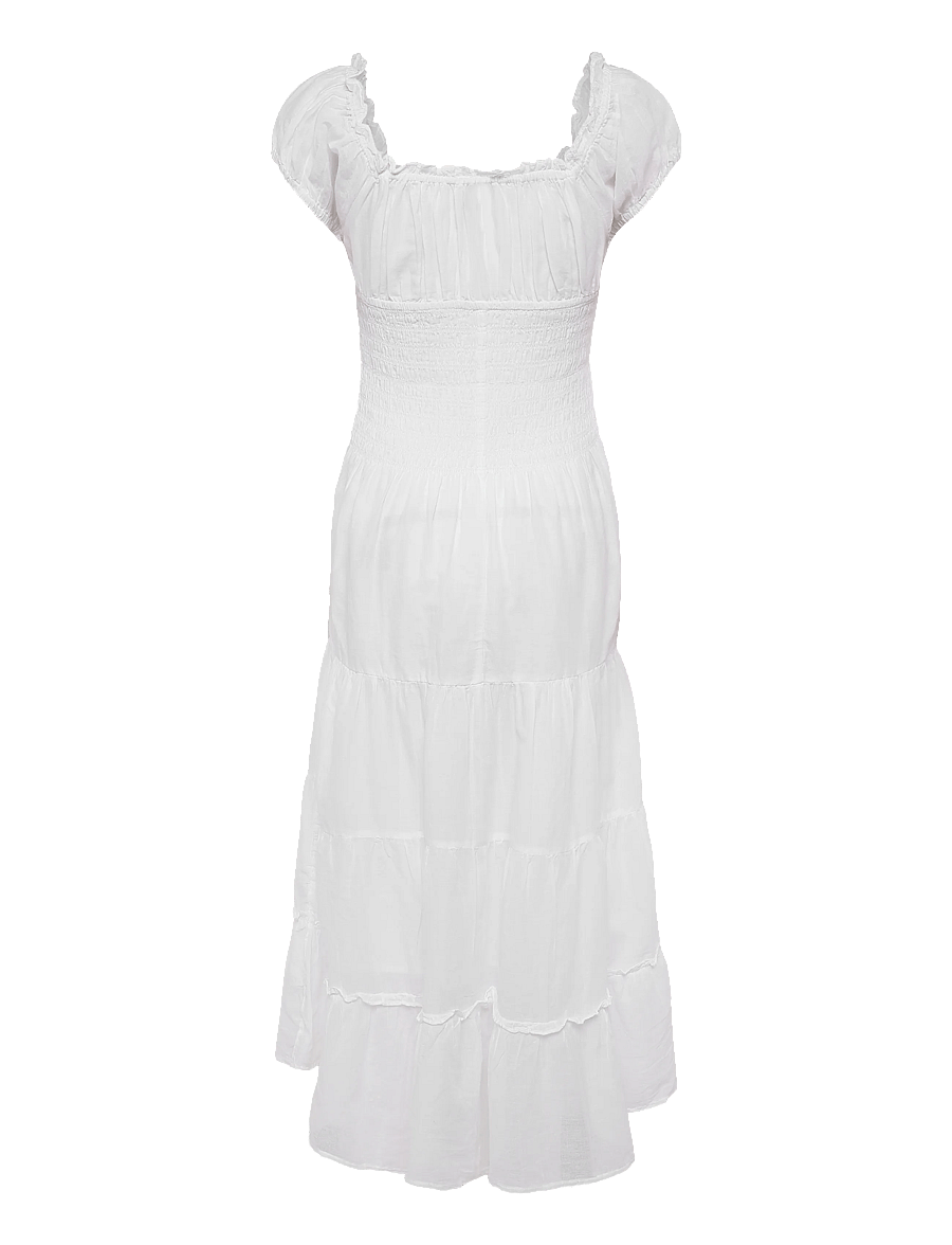 Gina Tricot - Smock dress - sommerkleider - white (1000) - 1