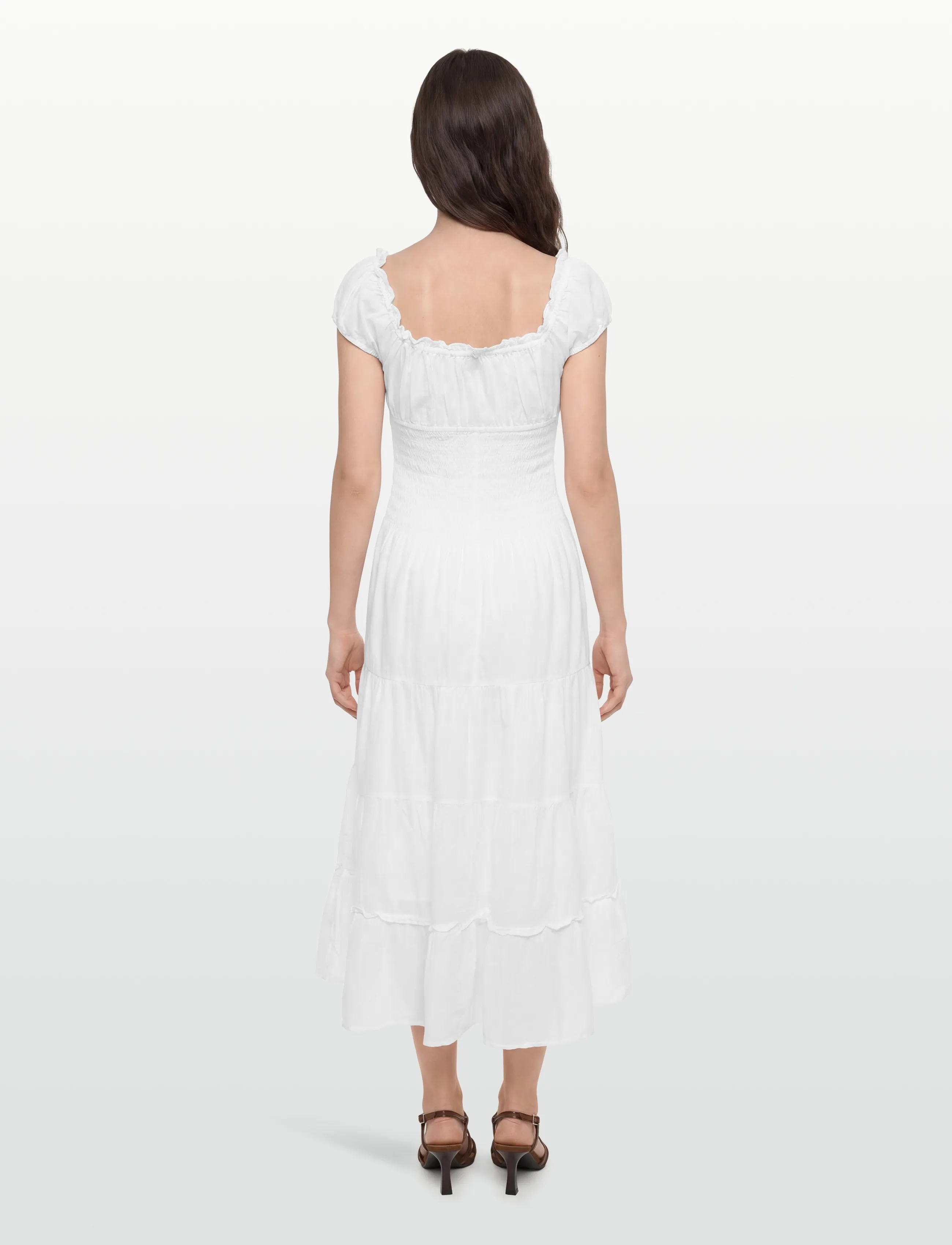 Gina Tricot - Smock dress - summer dresses - white (1000) - 4