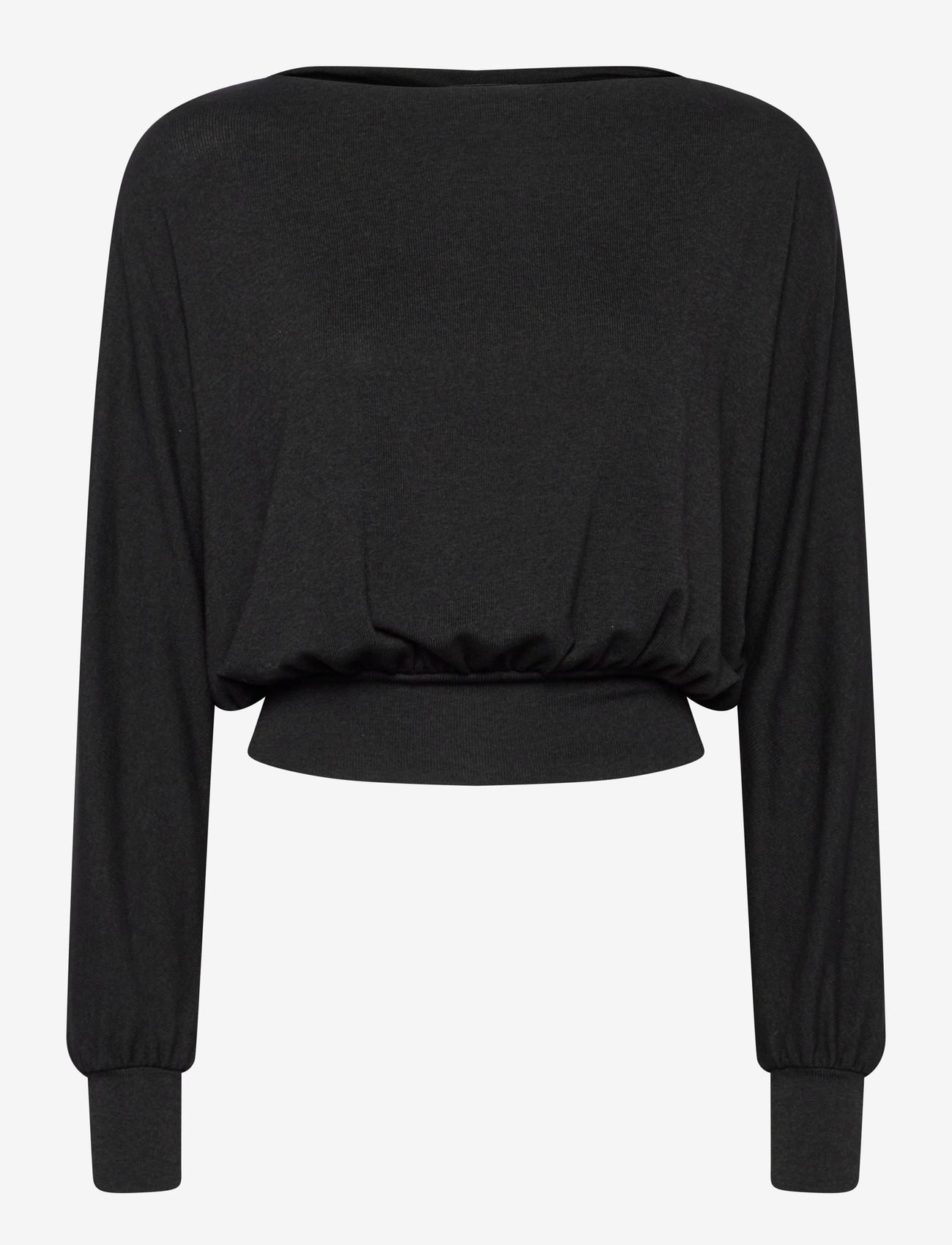 Gina Tricot - Boatneck top - modetrender - black (9000) - 0