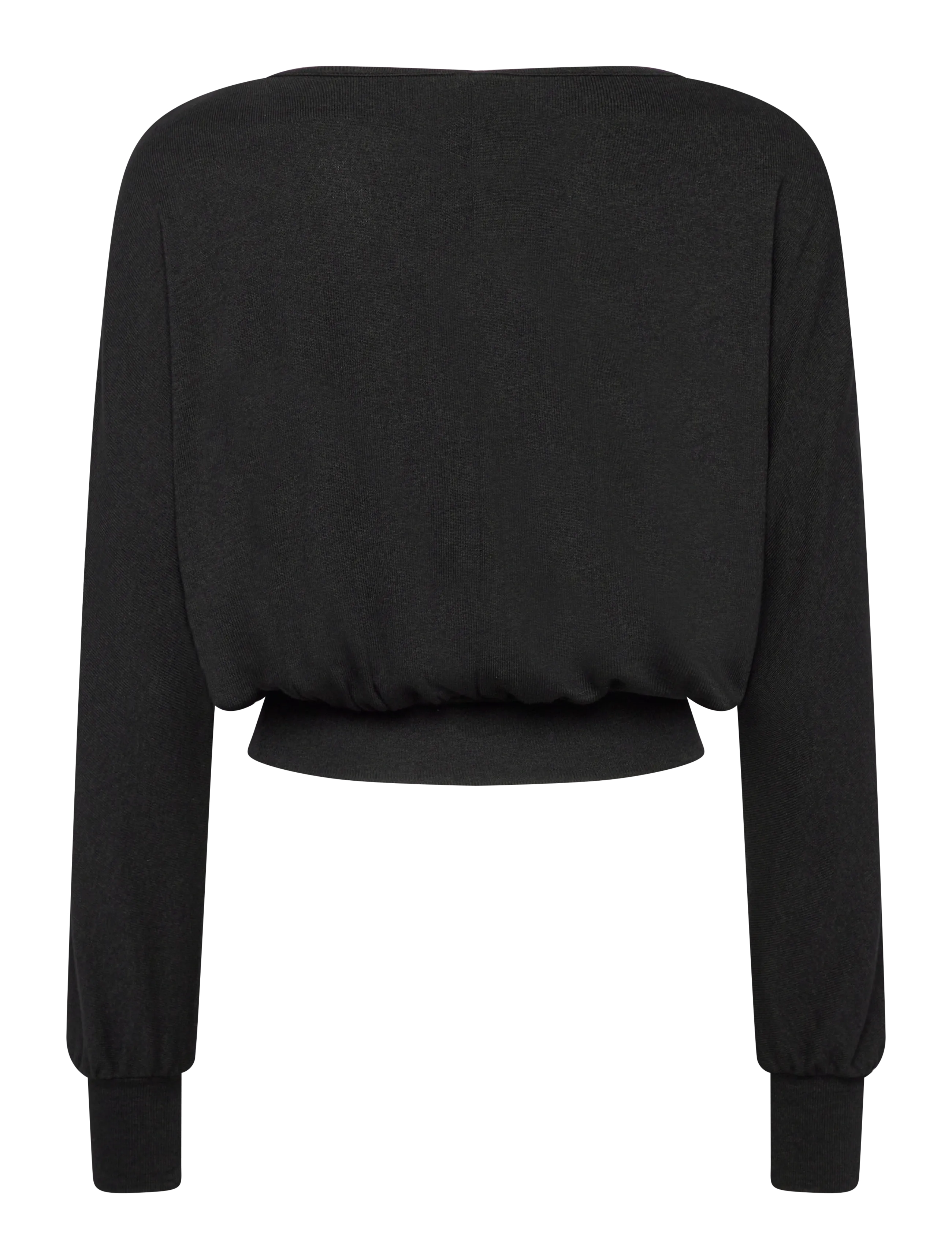 Gina Tricot - Boatneck top - mode trends - black (9000) - 2
