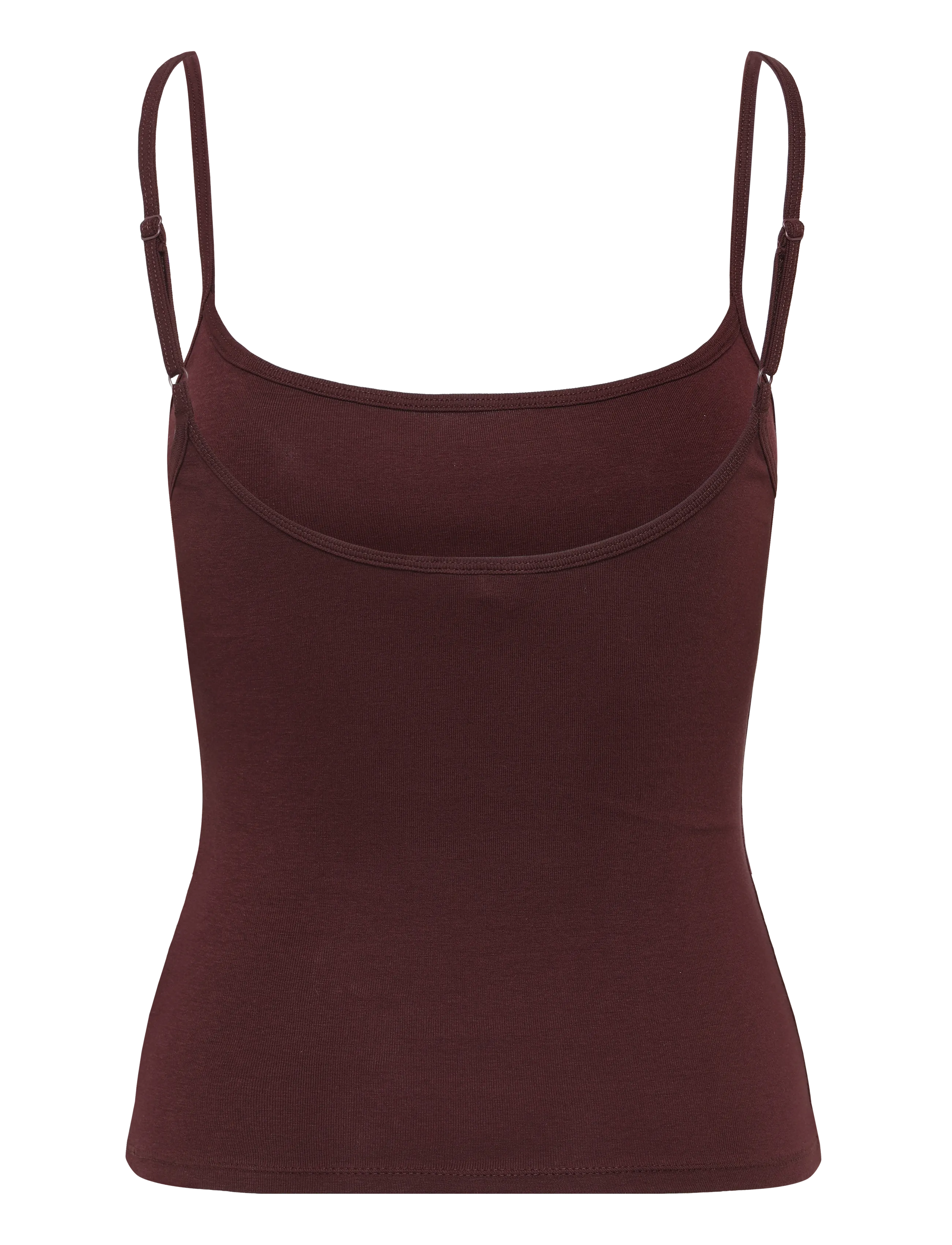 Gina Tricot - Perfect strap singlet - varrukateta topid - decadent chocolate - 2