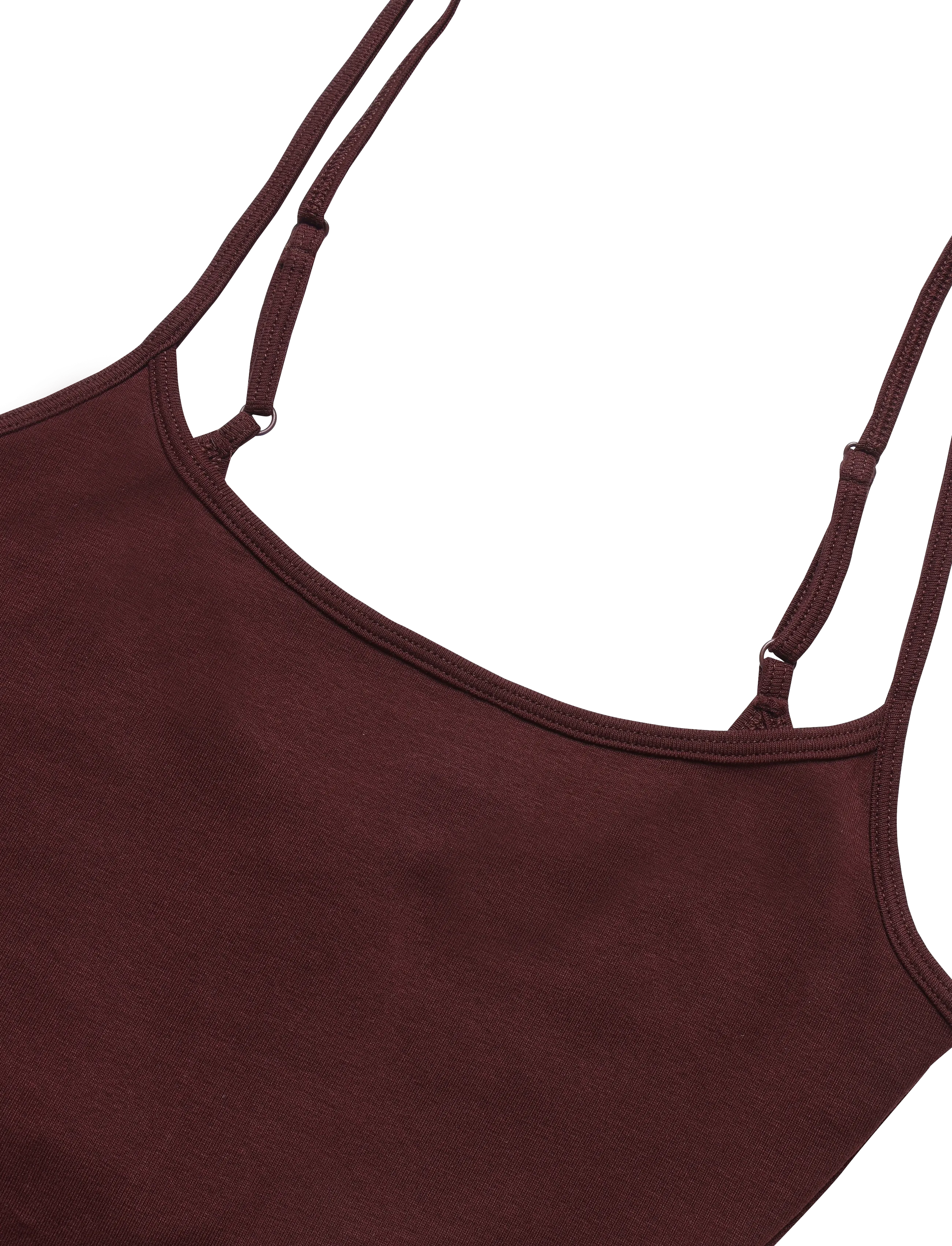 Gina Tricot - Perfect strap singlet - varrukateta topid - decadent chocolate - 5