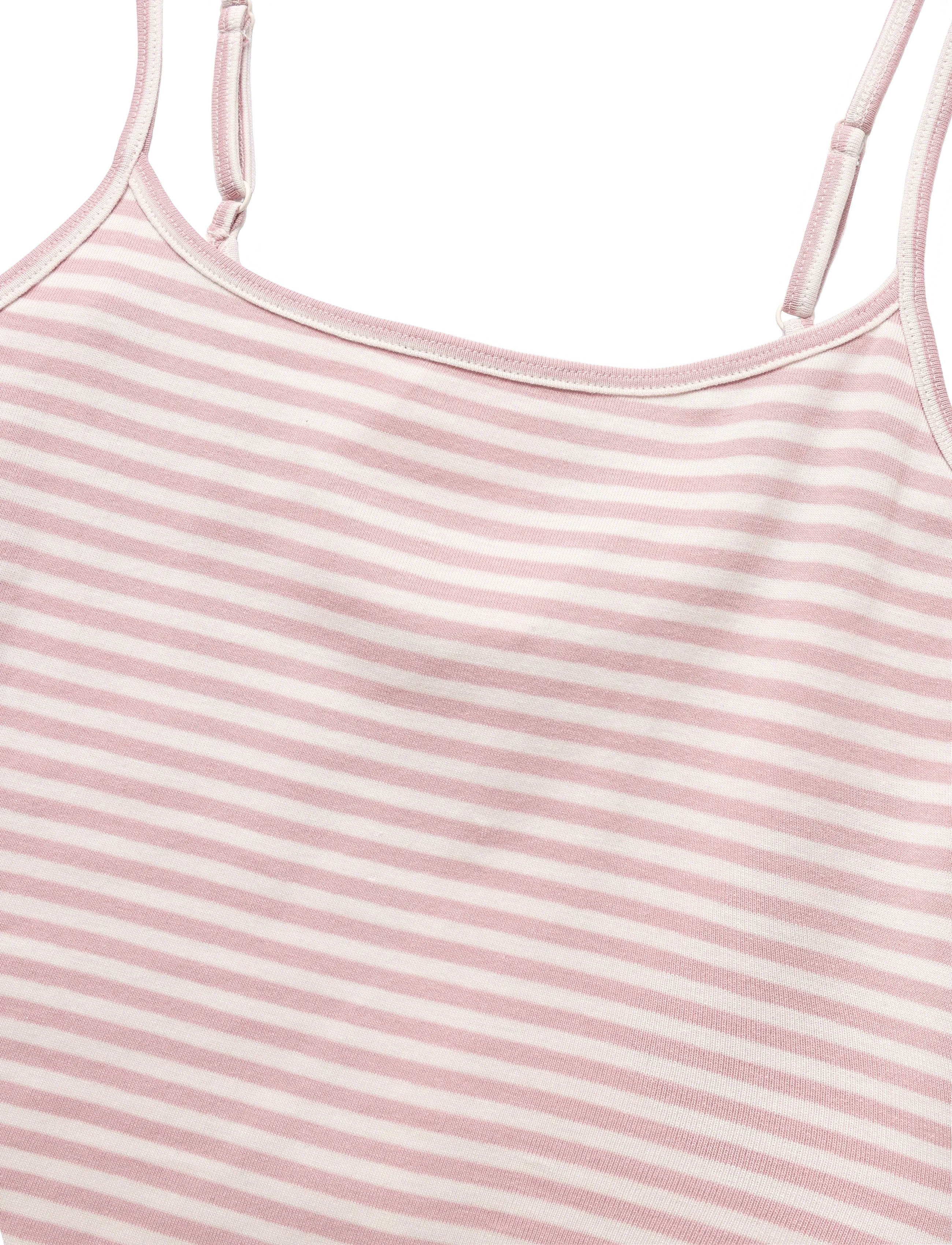 Gina Tricot - Perfect strap singlet - Ärmellose tops - pink stripe - 5