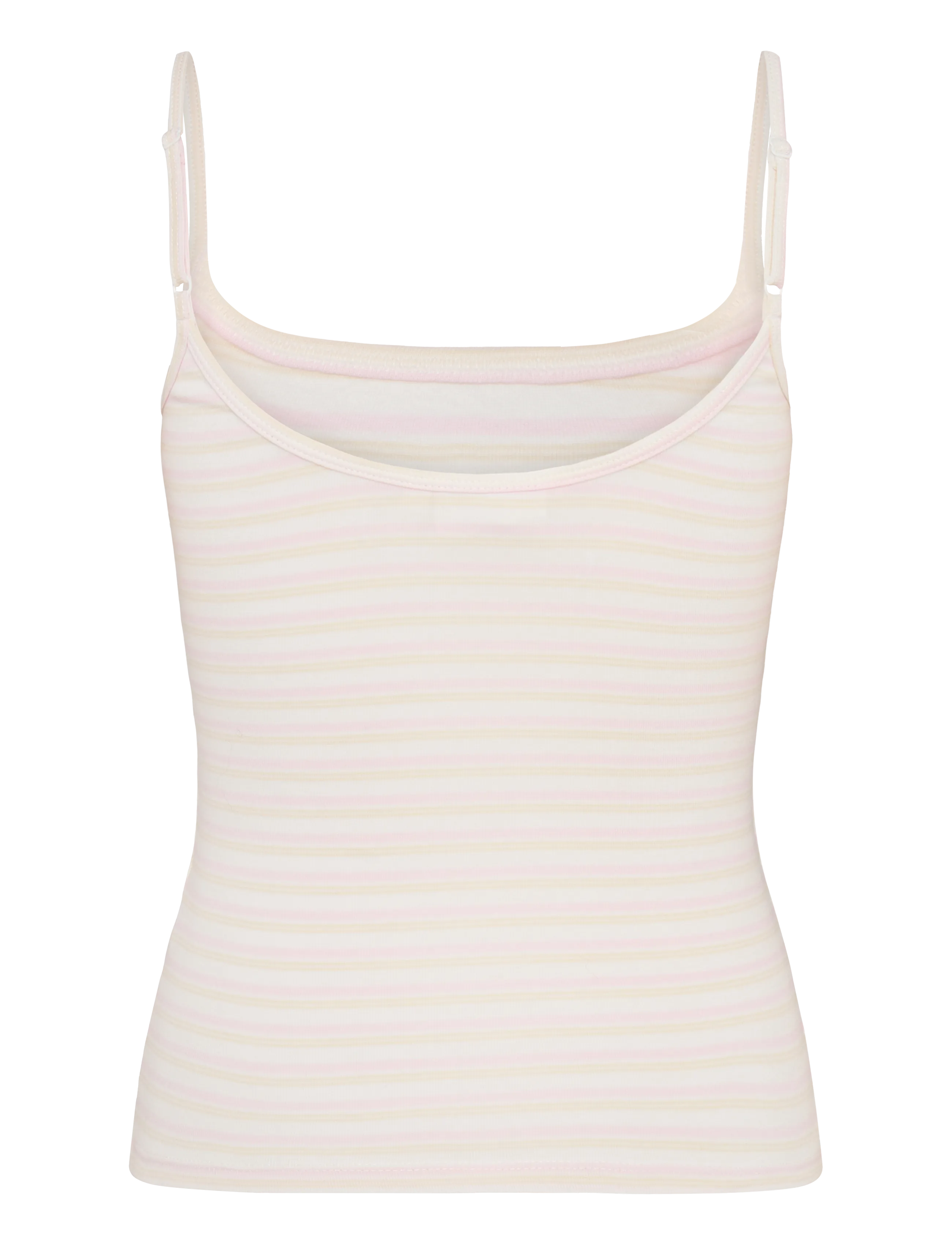 Gina Tricot - Perfect strap singlet - pink/yellow stripe - 2