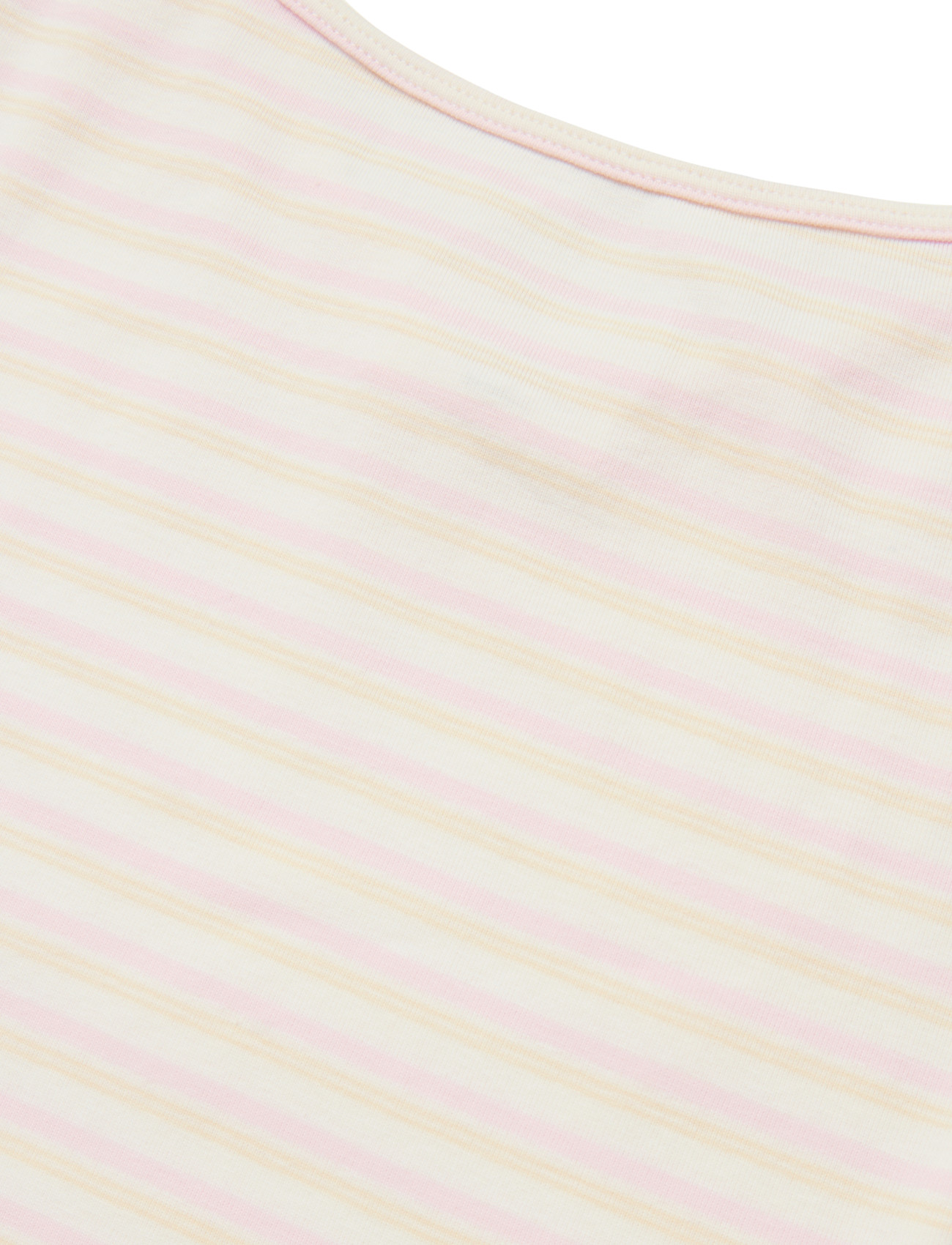 Gina Tricot - Perfect strap singlet - pink/yellow stripe - 2