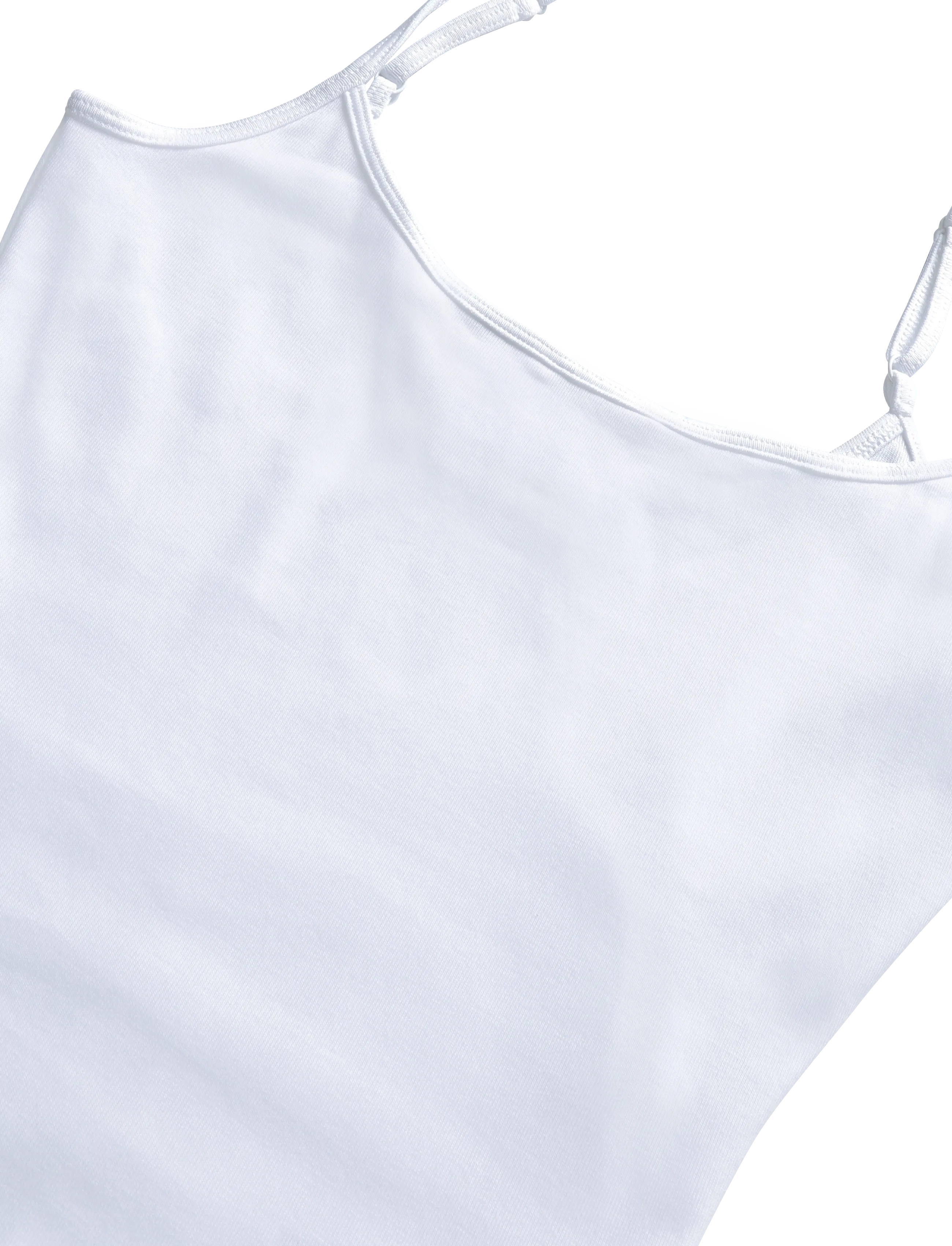 Gina Tricot - Perfect strap singlet - tanktops - white (1000) - 2