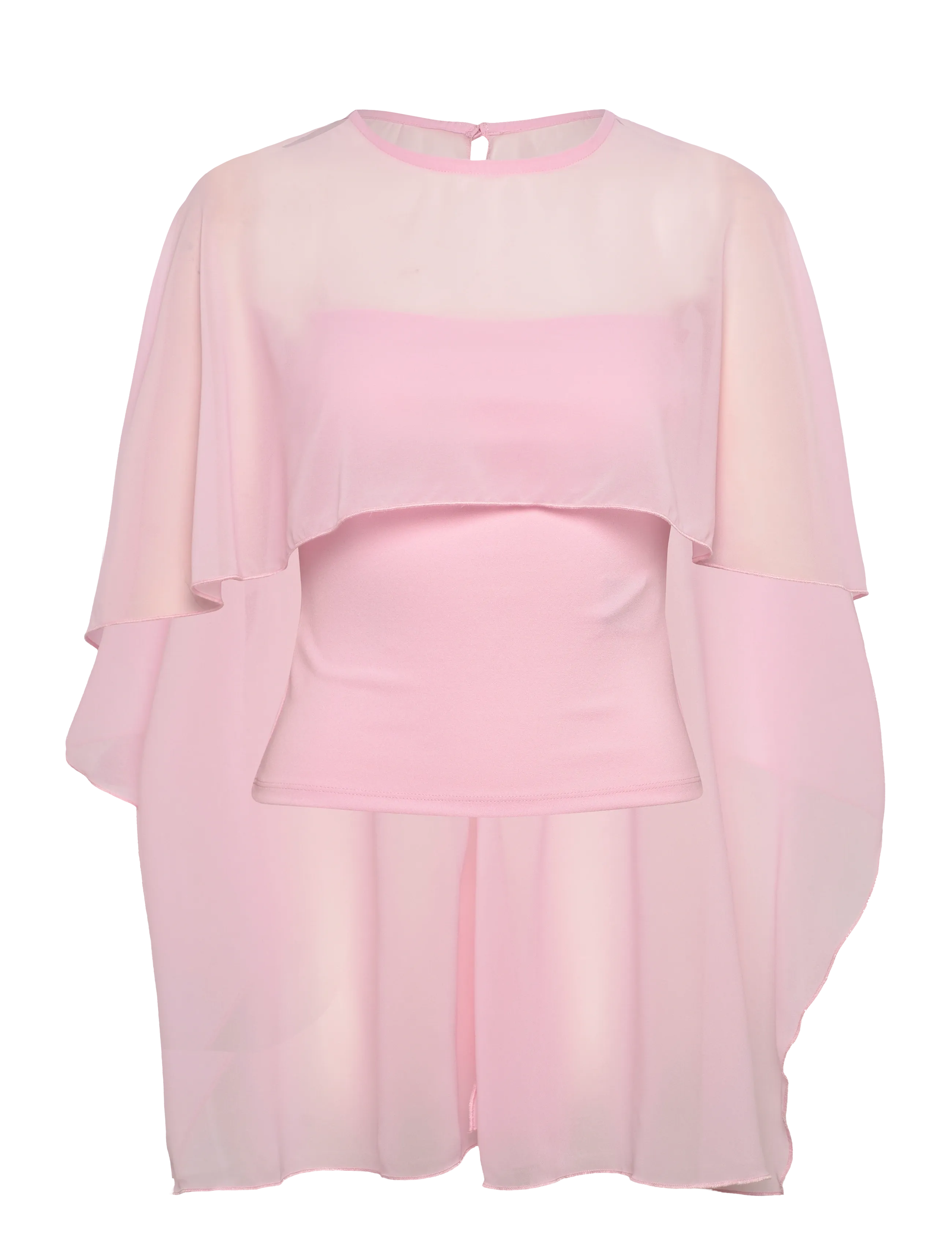 Gina Tricot - Chiffon Cape Top