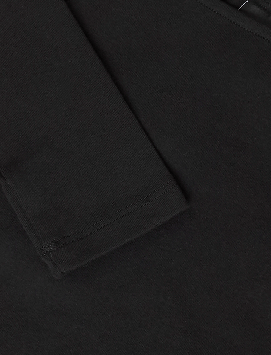 Gina Tricot - Asymmetric top - striktrøjer - black (9000) - 2