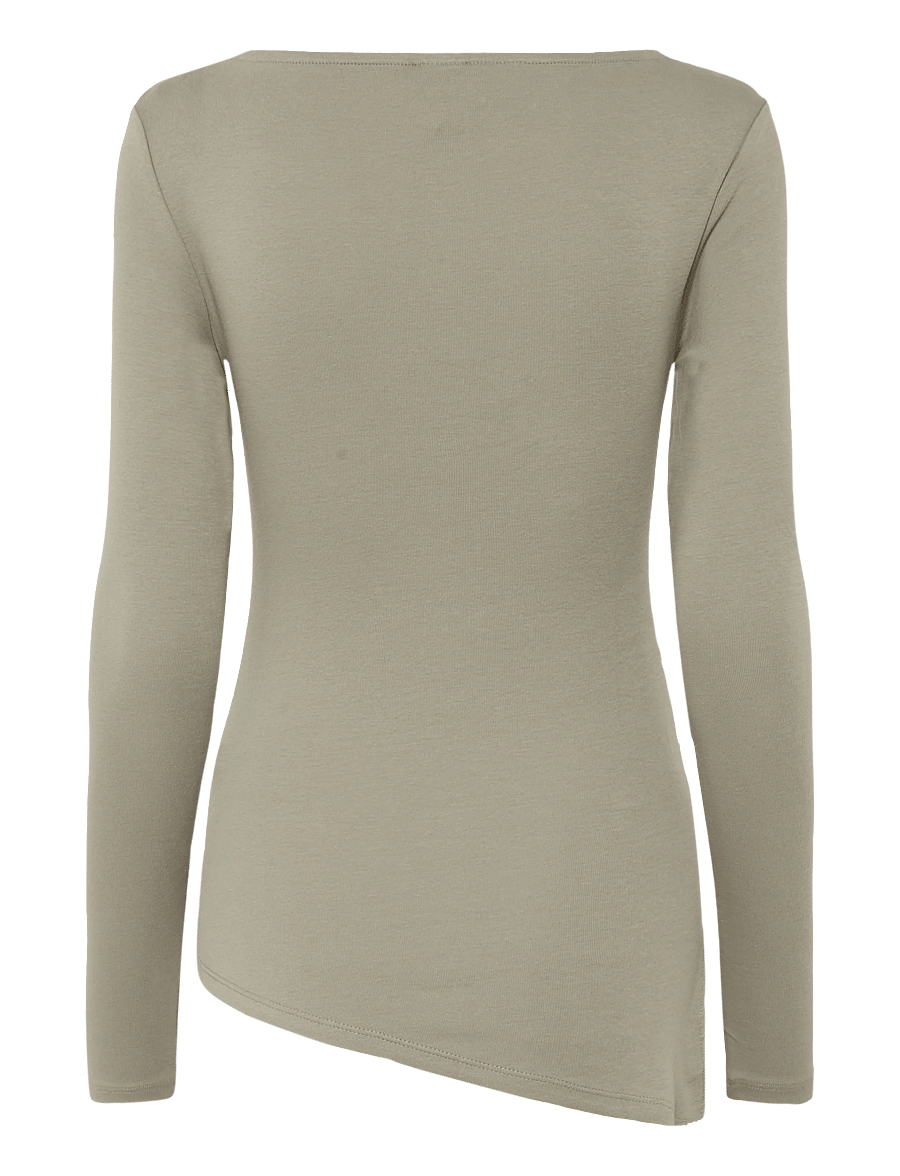 Gina Tricot - Asymmetric top - kampsunid - greige - 1