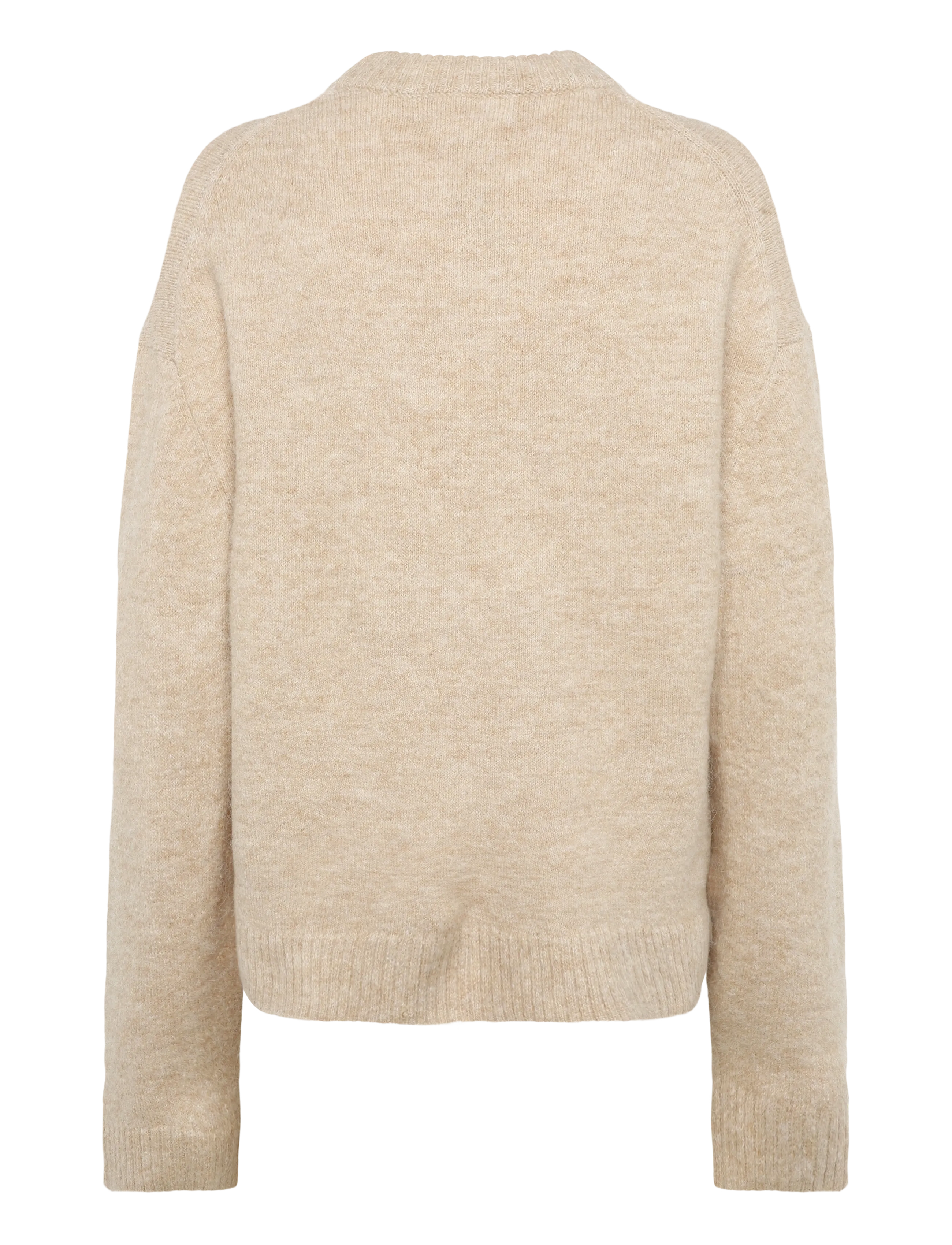 Gina Tricot - Crew neck knitted sweater - kampsunid - fudge (3066) - 1