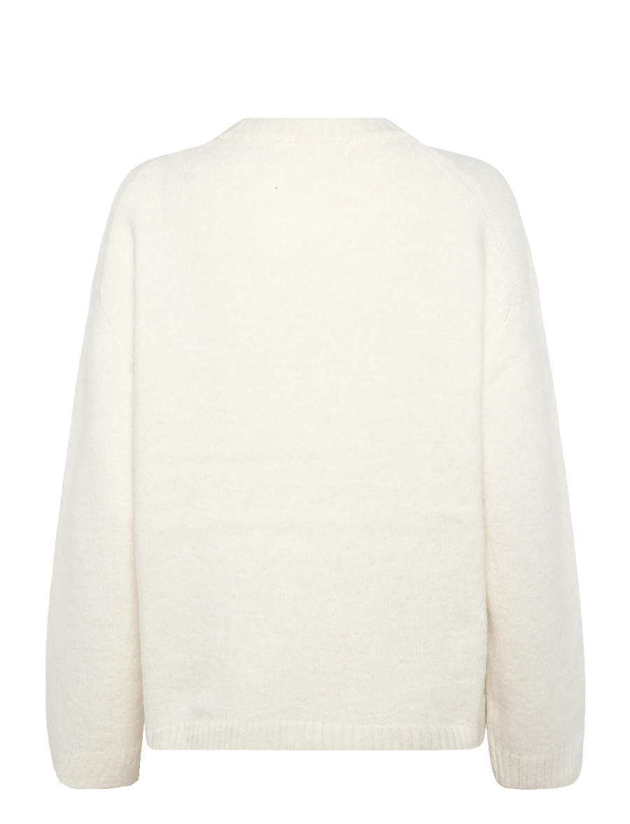 Gina Tricot - Crew neck knitted sweater - pullover - gardenia (1496) - 1
