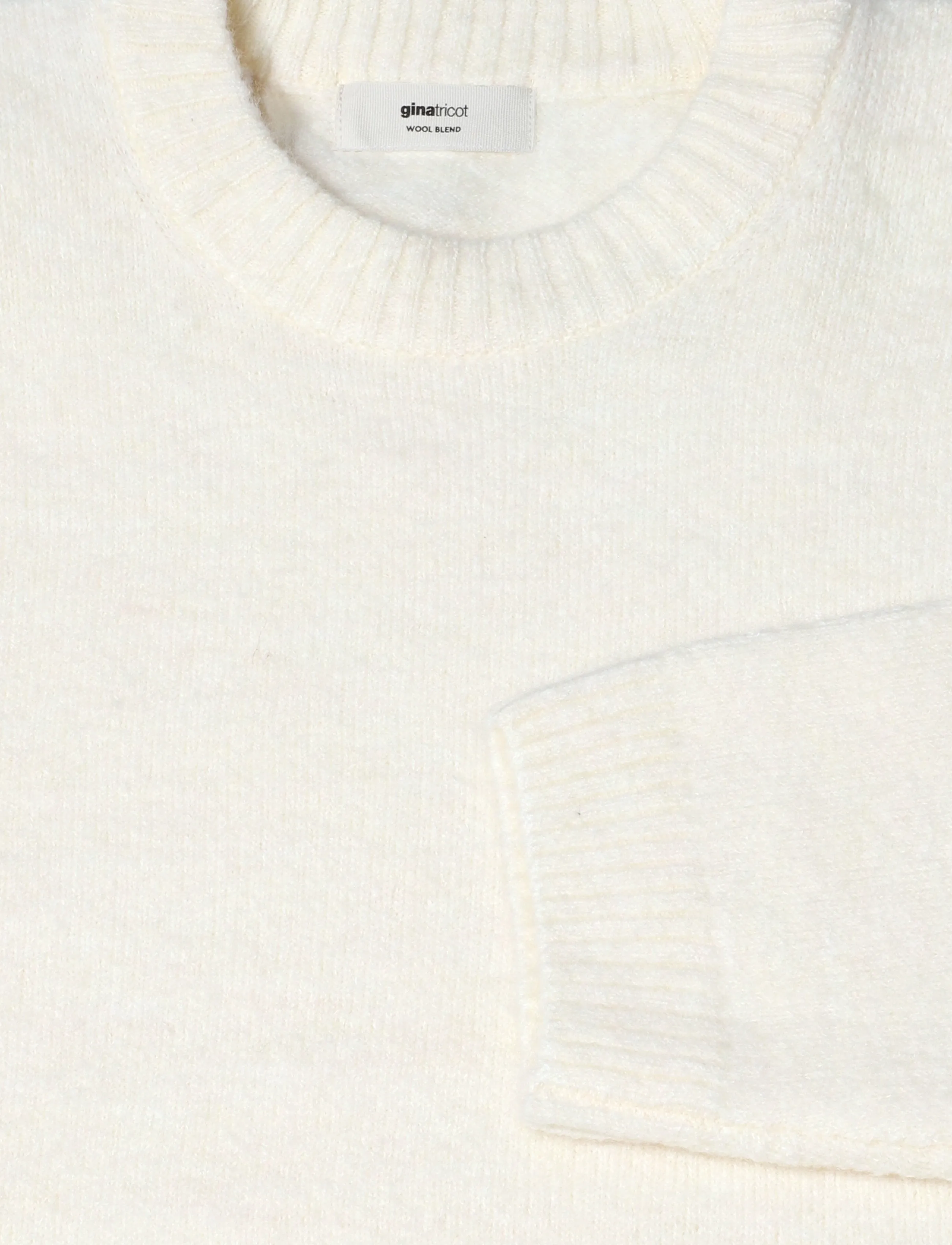 Gina Tricot - Crew neck knitted sweater - pullover - gardenia (1496) - 2