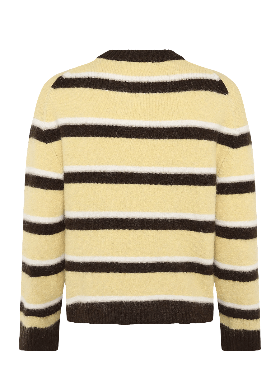 Gina Tricot - Crew neck knitted sweater - stickade tröjor - multi stripe (6163) - 1