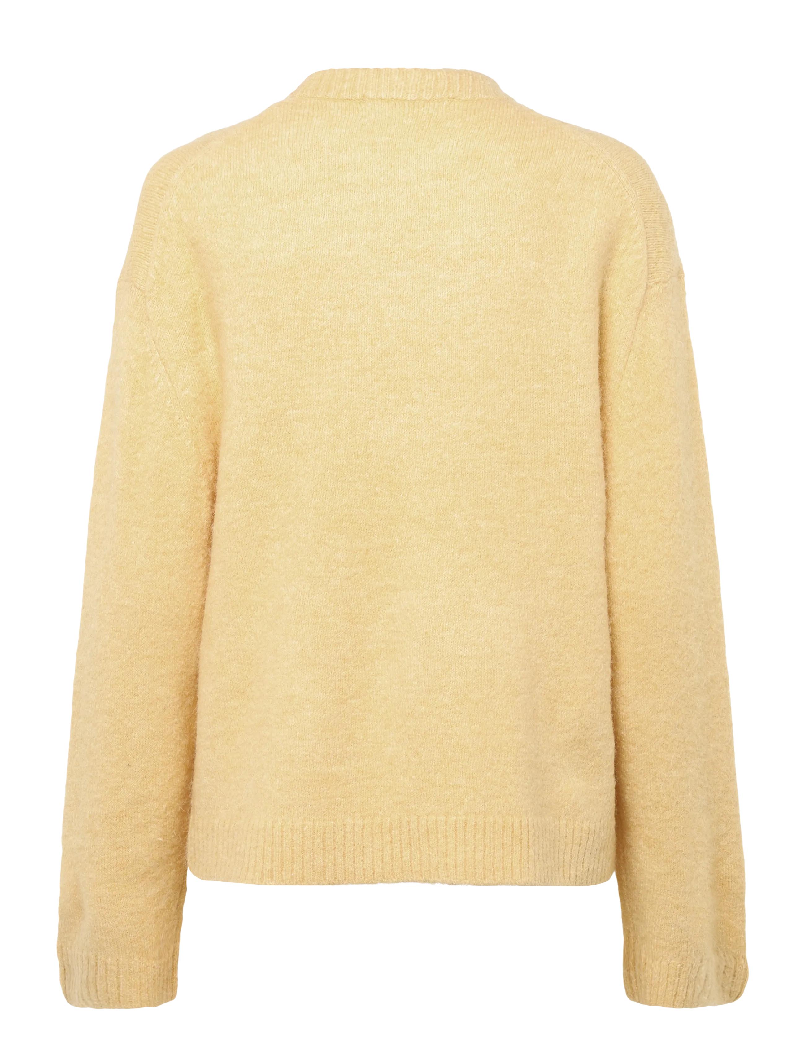 Gina Tricot - Crew neck knitted sweater - jumpers - sahara sun (2015) - 2