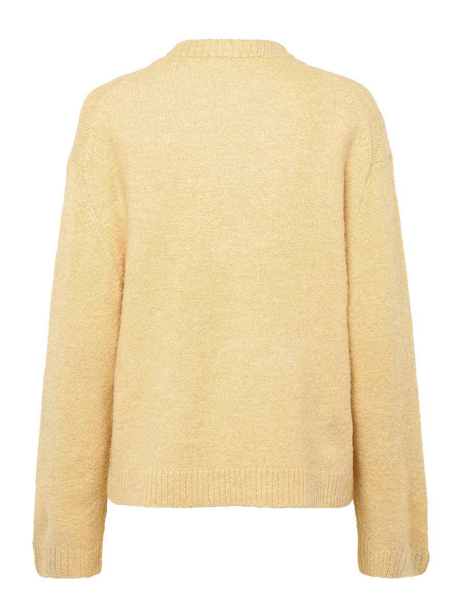 Gina Tricot - Crew neck knitted sweater - jumpers - sahara sun (2015) - 2