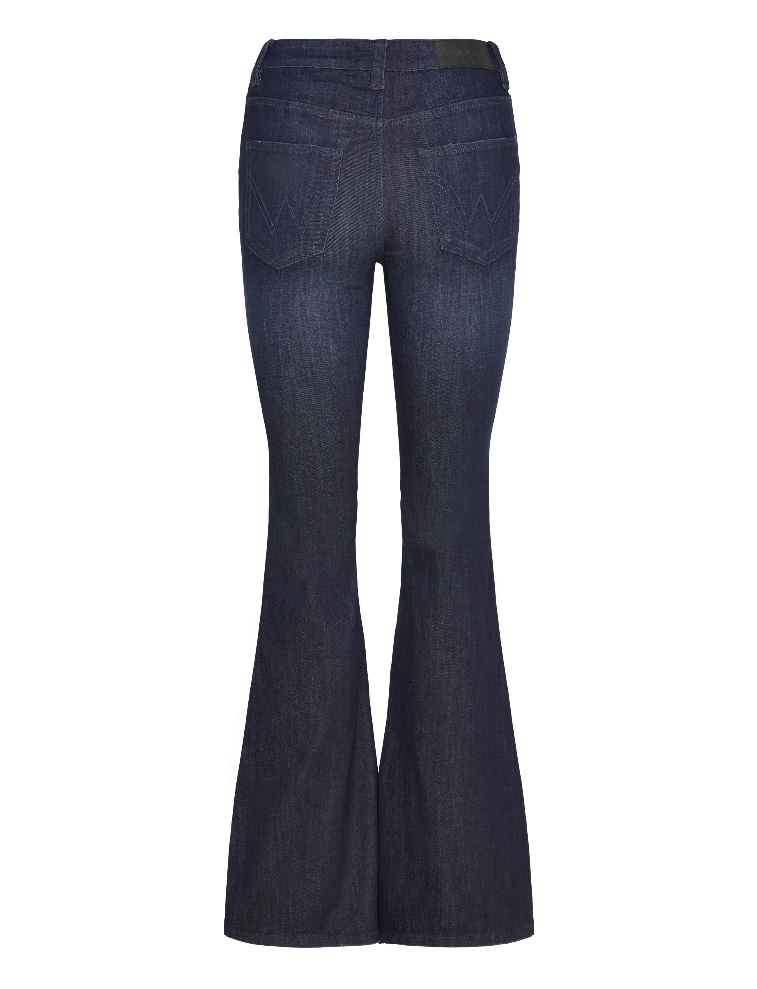 Gina Tricot - Ultra flare jeans - dk blue - 1