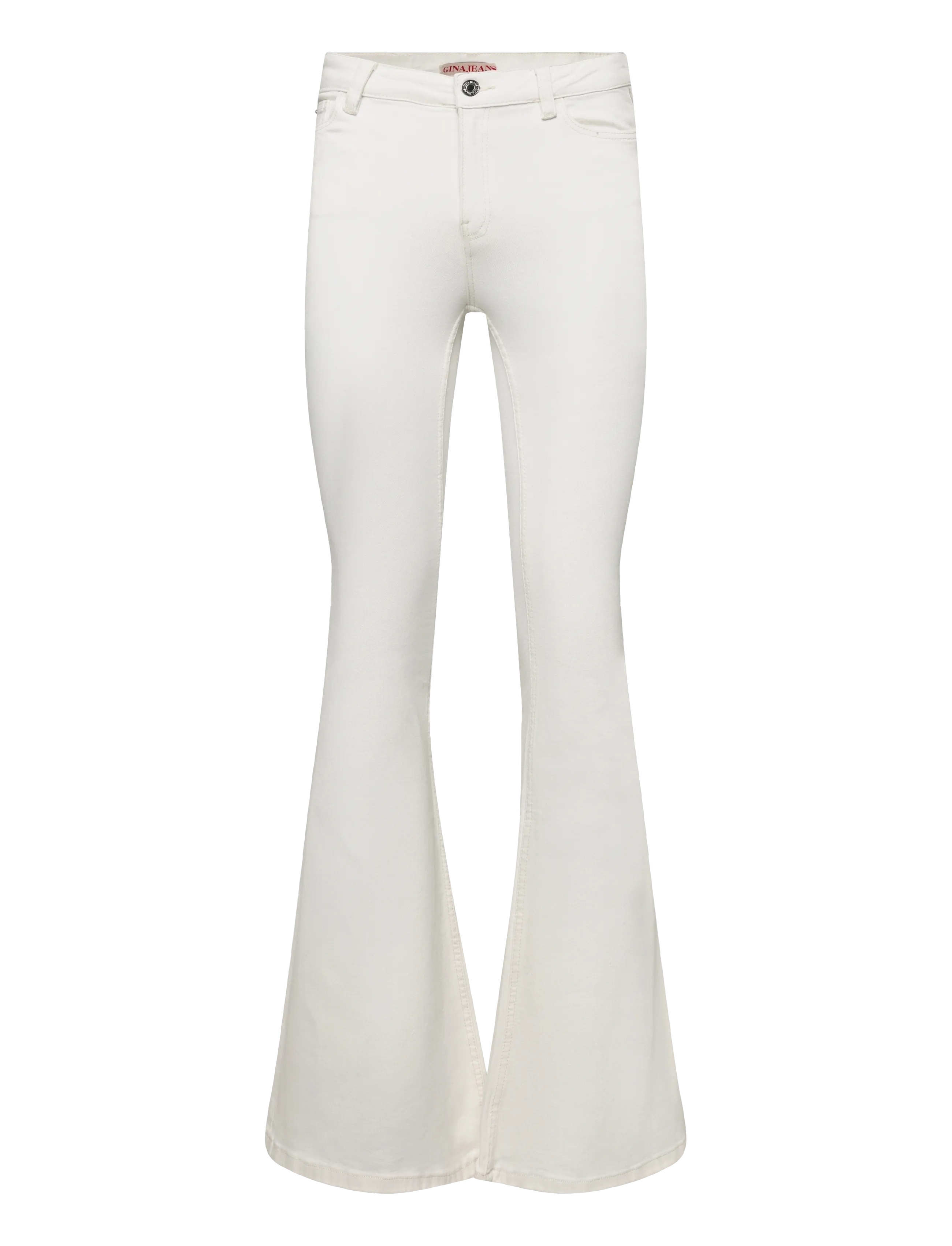 Gina Tricot Ultra flare jeans - Flared jeans - OFFWHITE / white