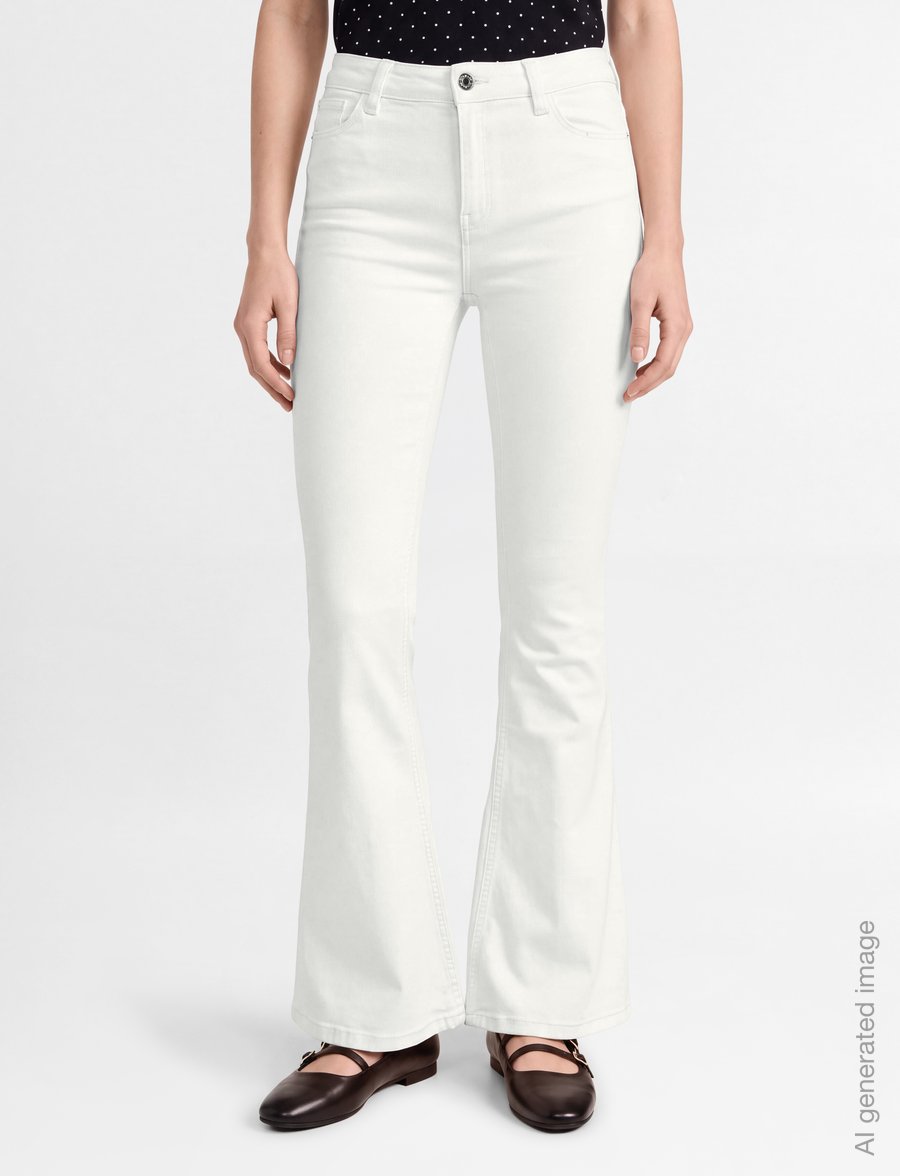 Gina Tricot - Ultra flare jeans - flared jeans - offwhite - 3