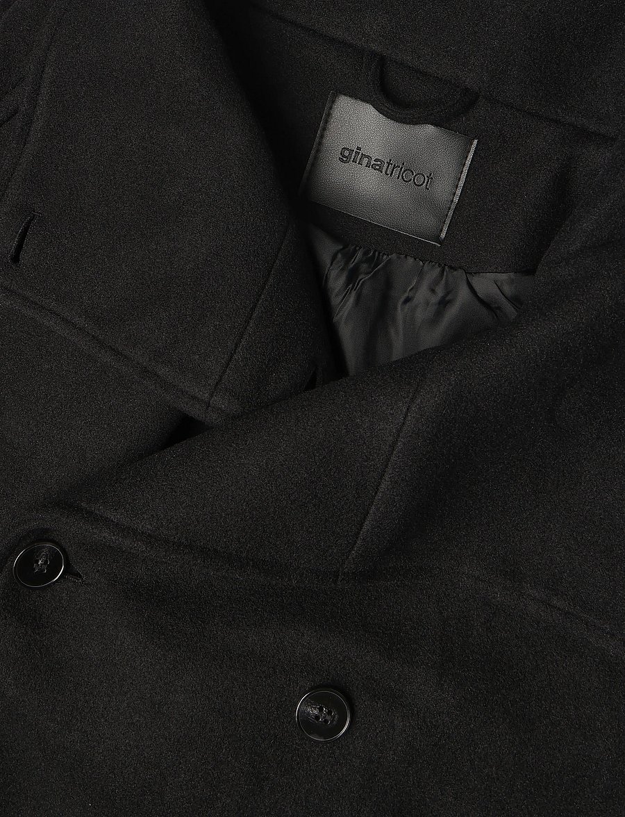 Gina Tricot - Wool blend short jacket - wool jackets - black (9000) - 2