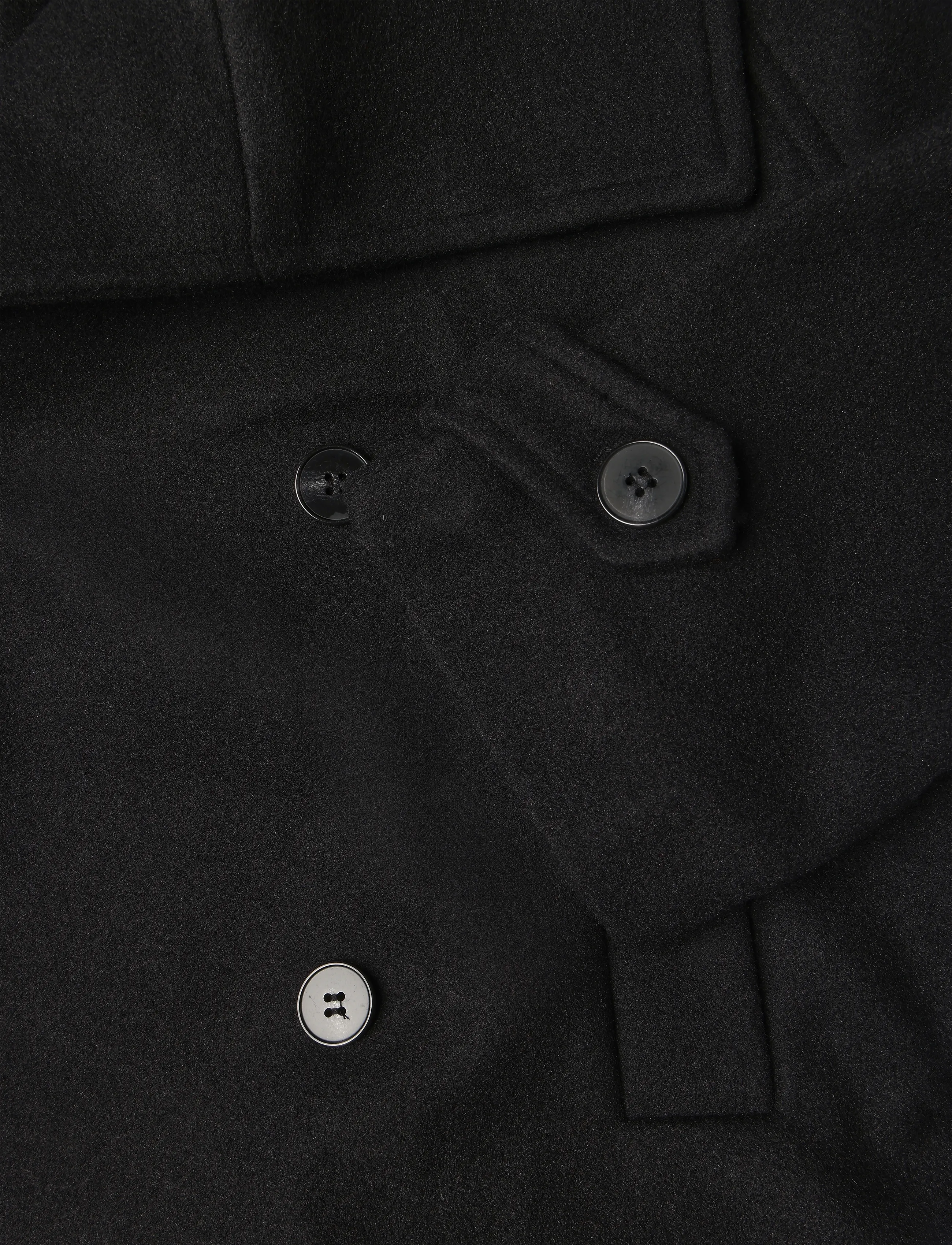 Gina Tricot - Wool blend short jacket - wool jackets - black (9000) - 3