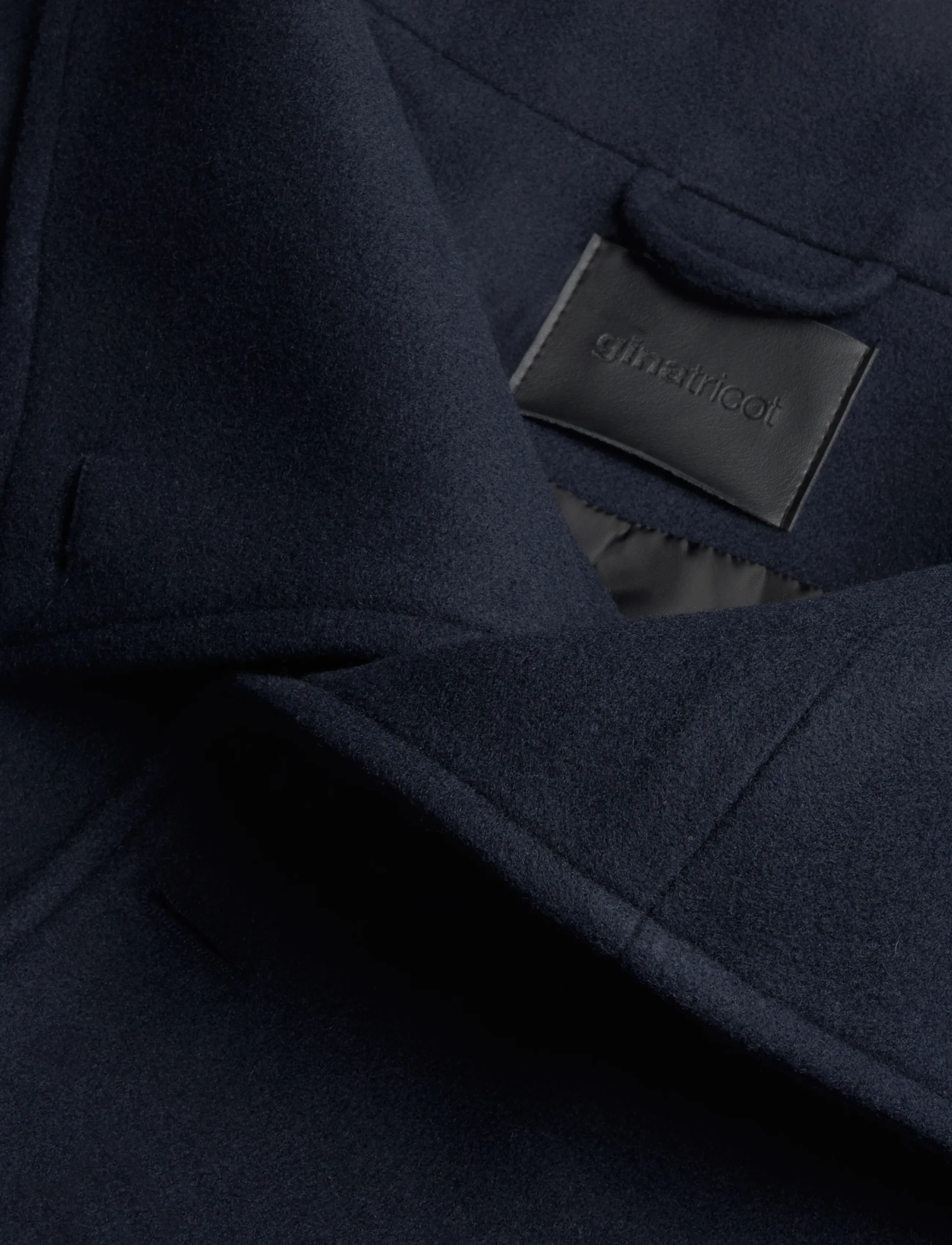 Gina Tricot - Wool blend short jacket - ulljackor - navy - 2