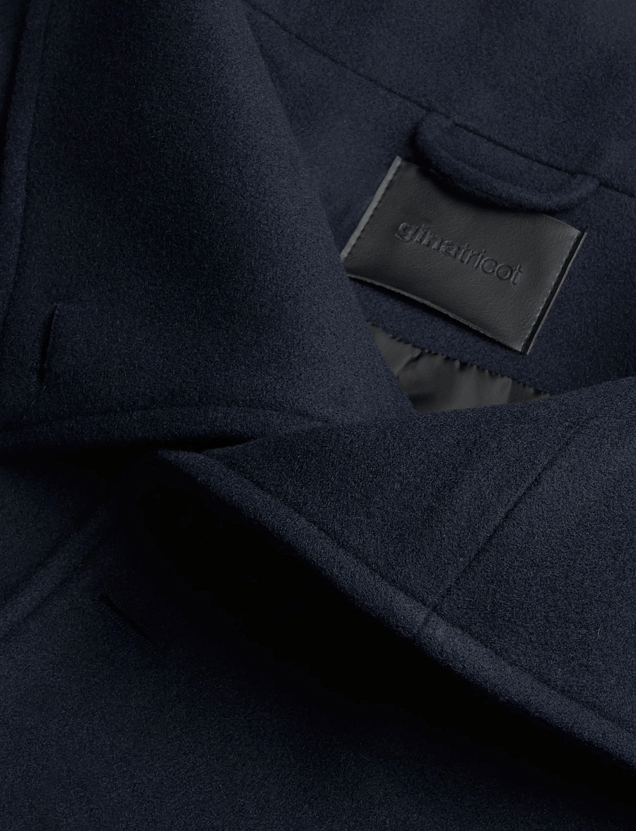 Gina Tricot - Wool blend short jacket - ulljackor - navy - 2