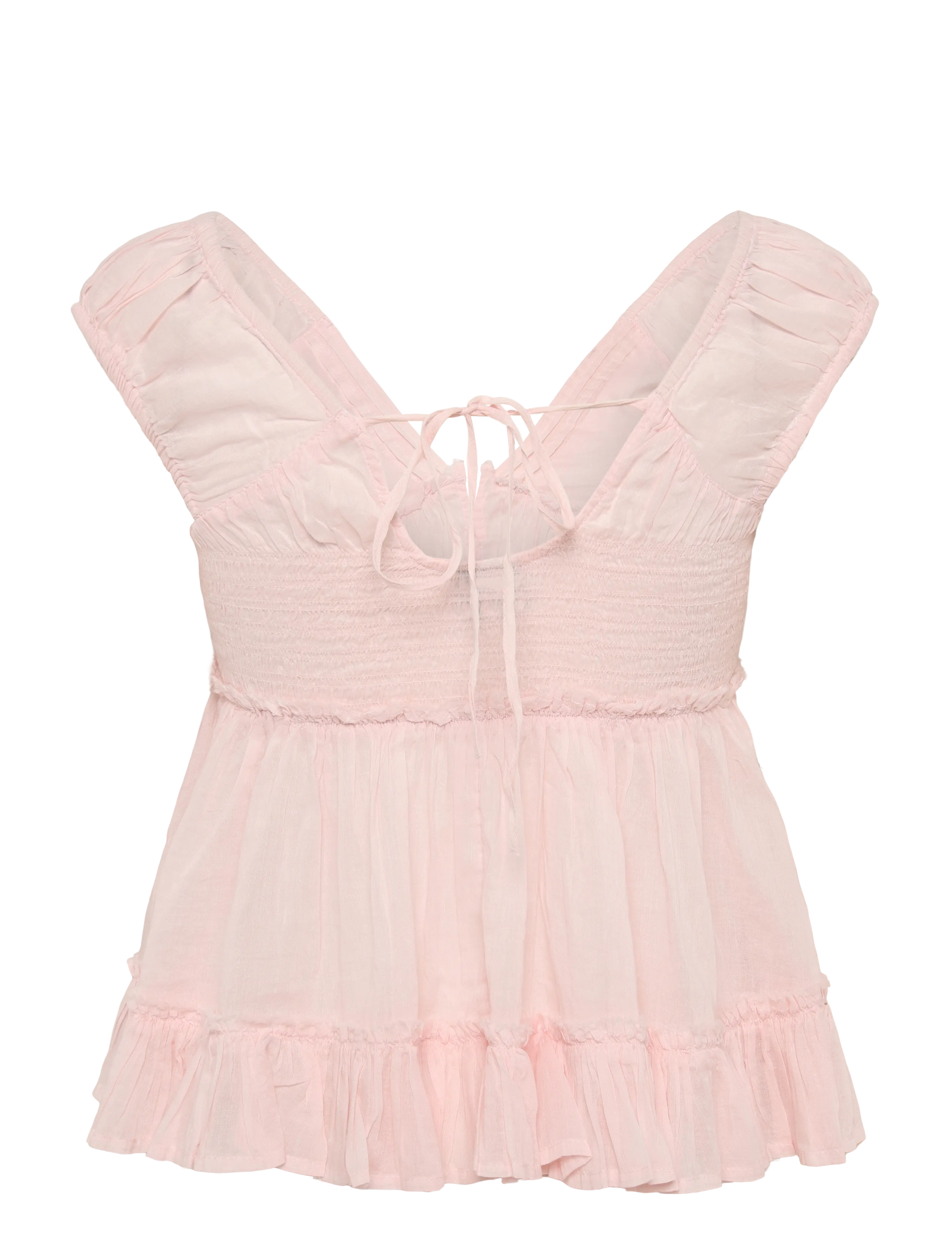 Gina Tricot - Peplum top - lt pink - 1