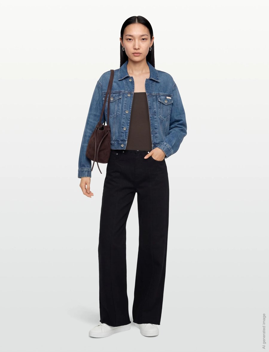 Gina Tricot - Super stretch tube top - crop tops - seal brown (7083) - 0