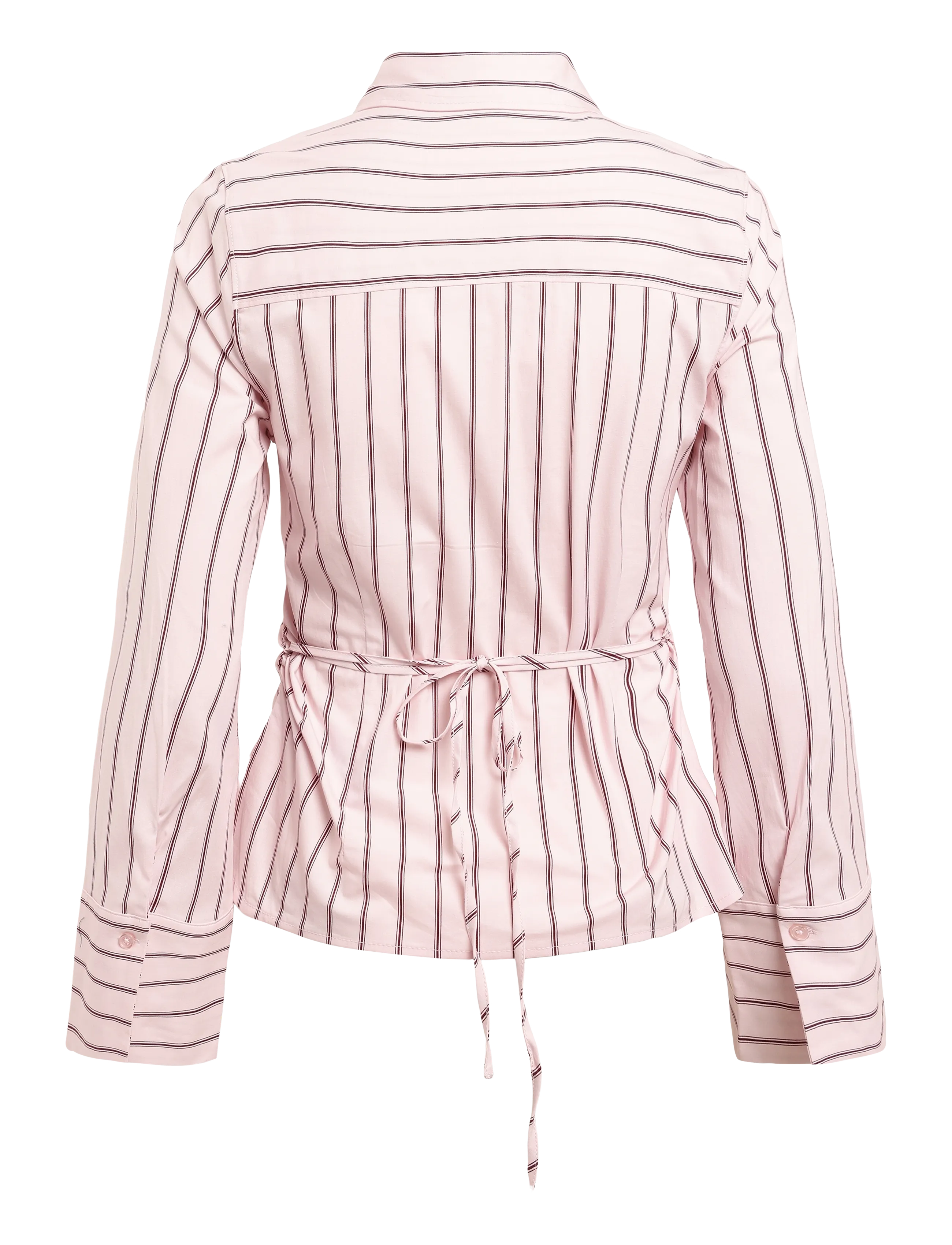 Gina Tricot - Shaped shirt - langärmlige hemden - pink/stripe (3122) - 1