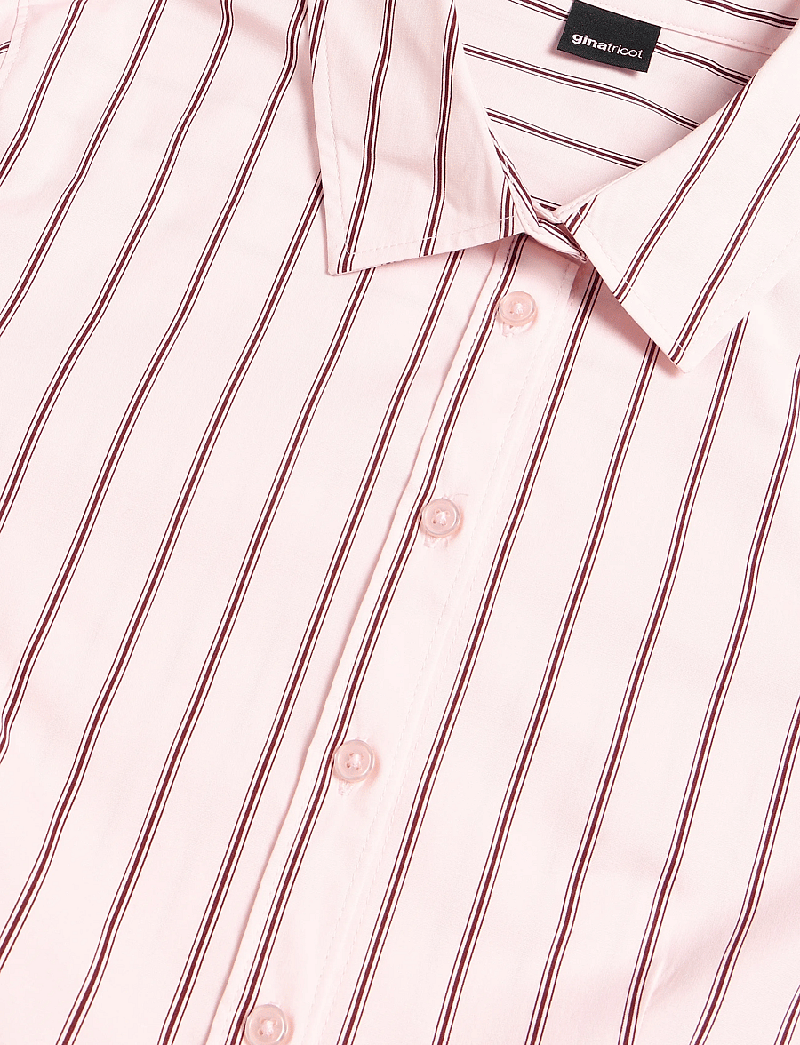Gina Tricot - Shaped shirt - langärmlige hemden - pink/stripe (3122) - 2