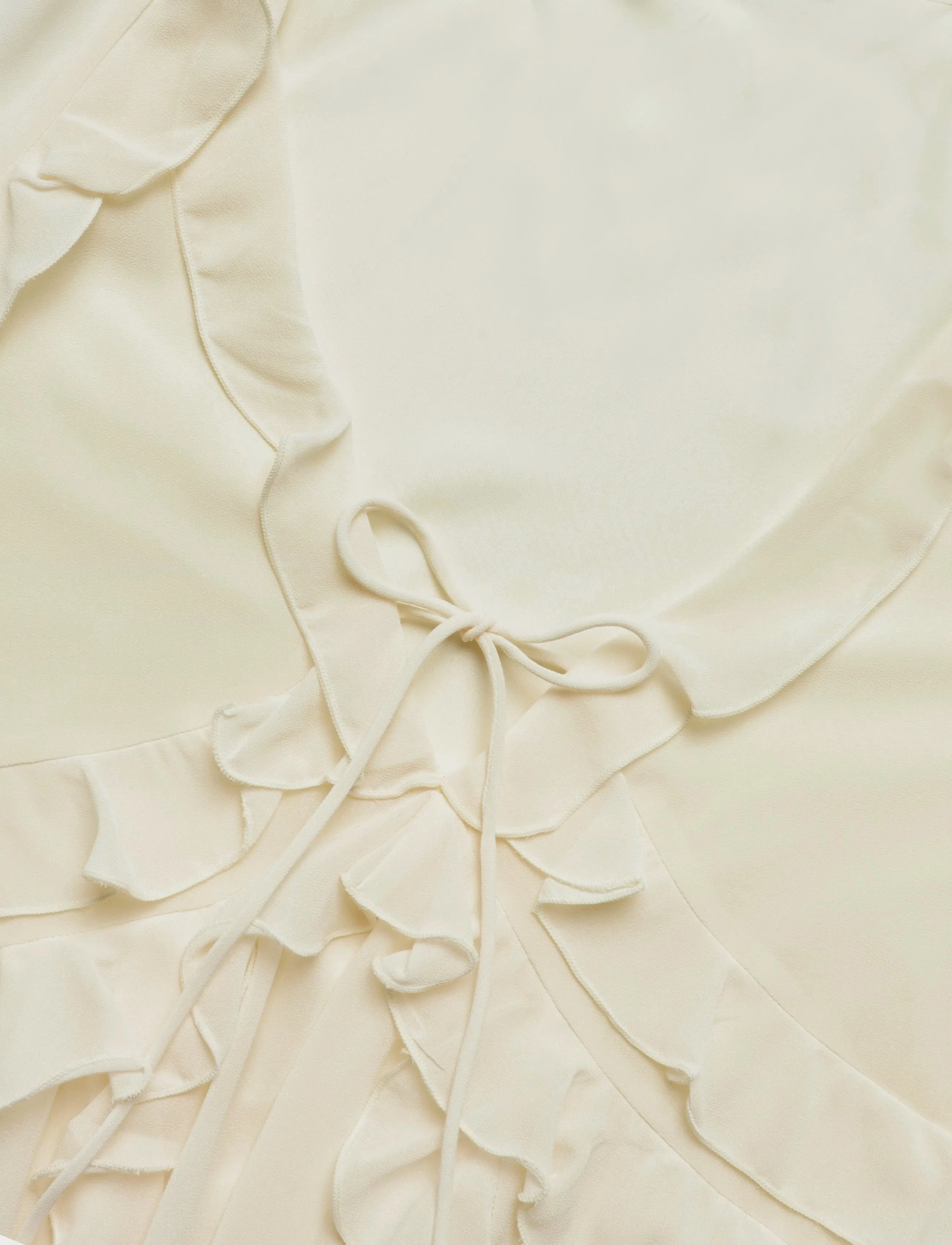 Gina Tricot - Chiffon maxi long sleeve dress - sommerkleider - creme (1263) - 2