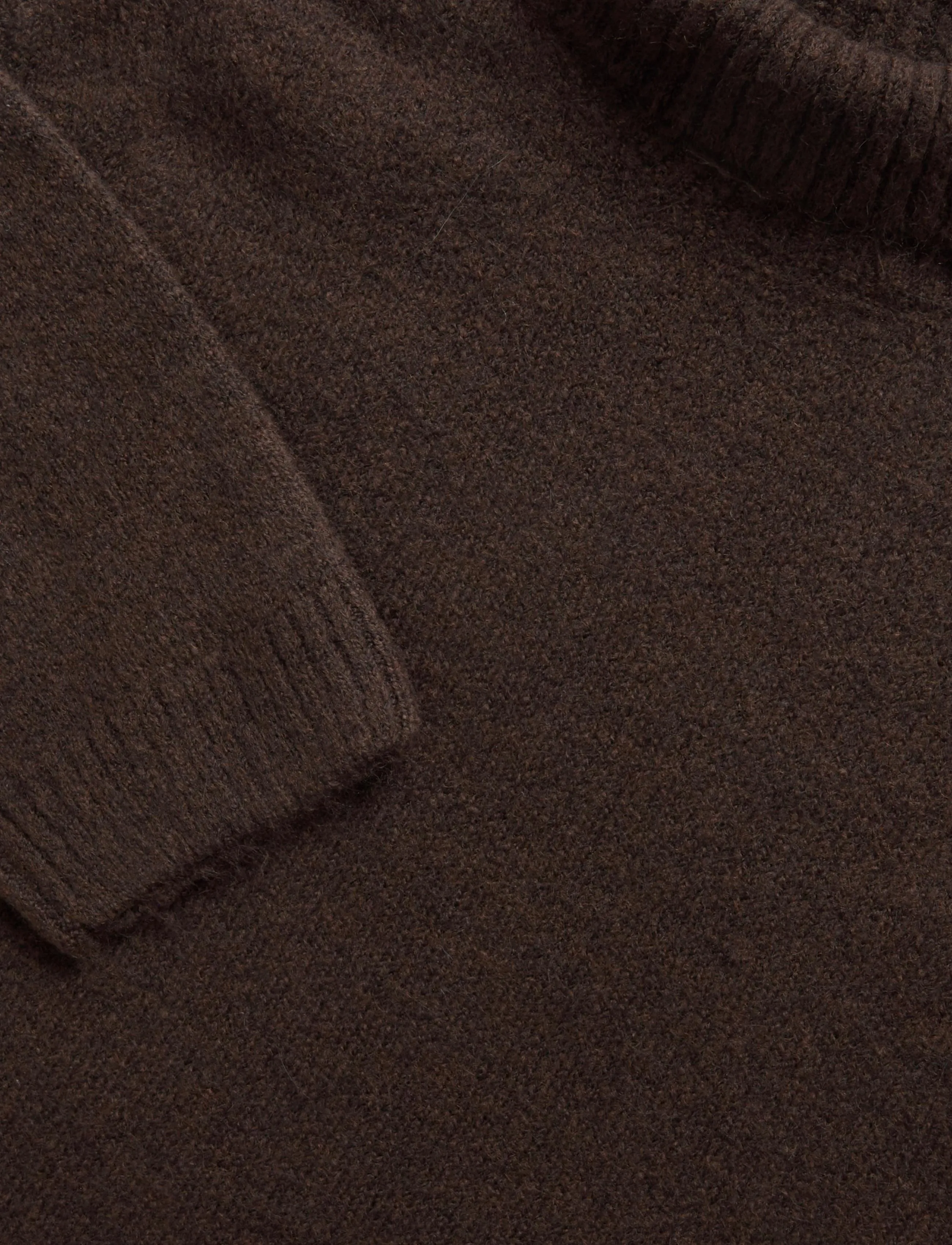 Gina Tricot - Knitted turtleneck sweater - kampsunid - chocolate brown (7085) - 2