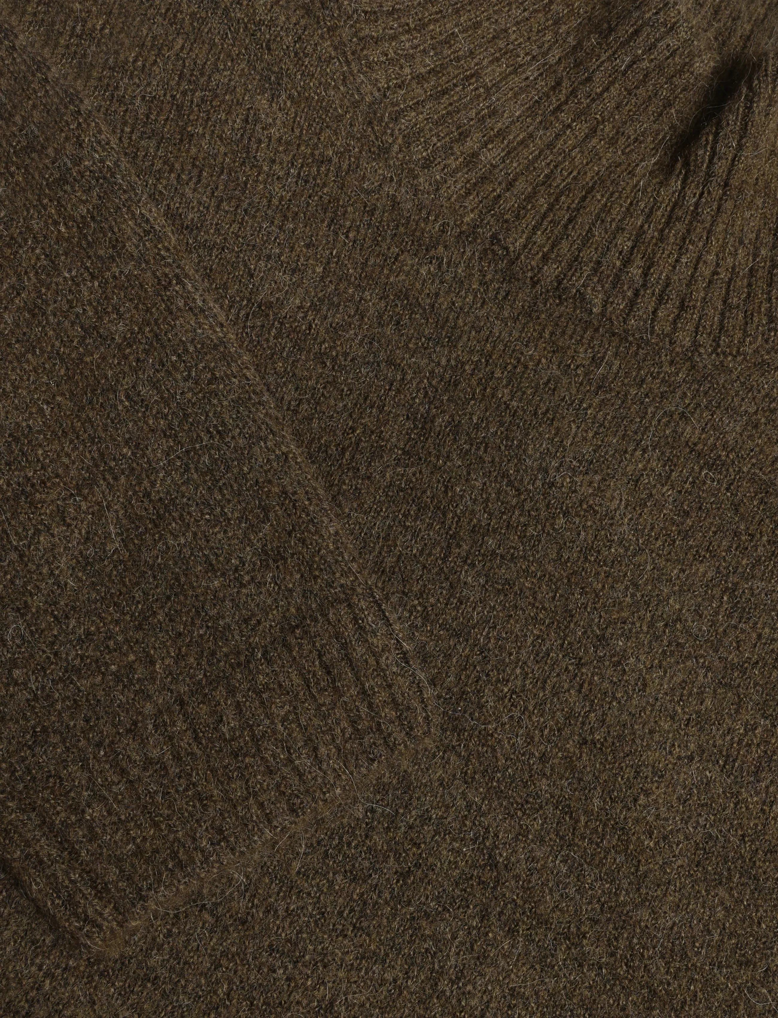 Gina Tricot - Knitted turtleneck sweater - stickade tröjor - dark green (6049) - 2