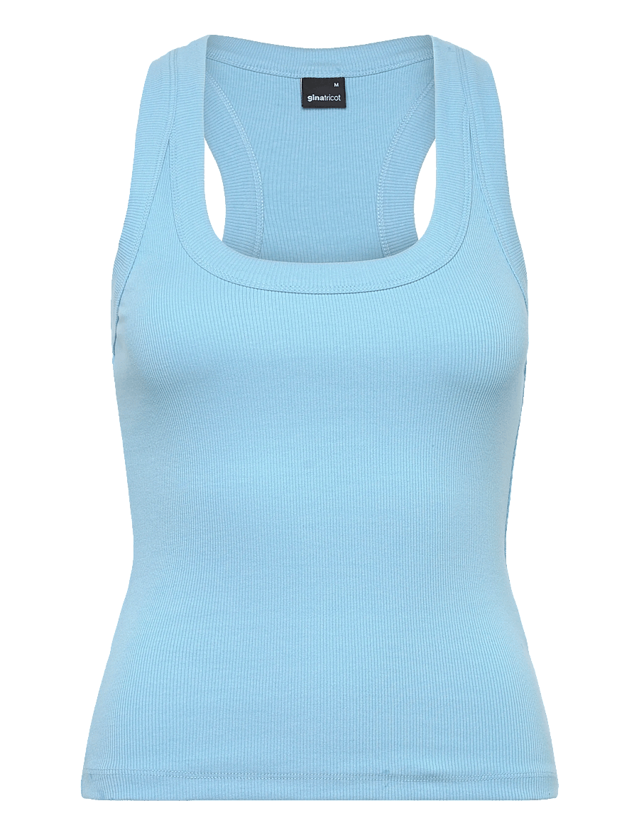 Gina Tricot - Racerback tank - Ärmellose tops - sky blue - 0