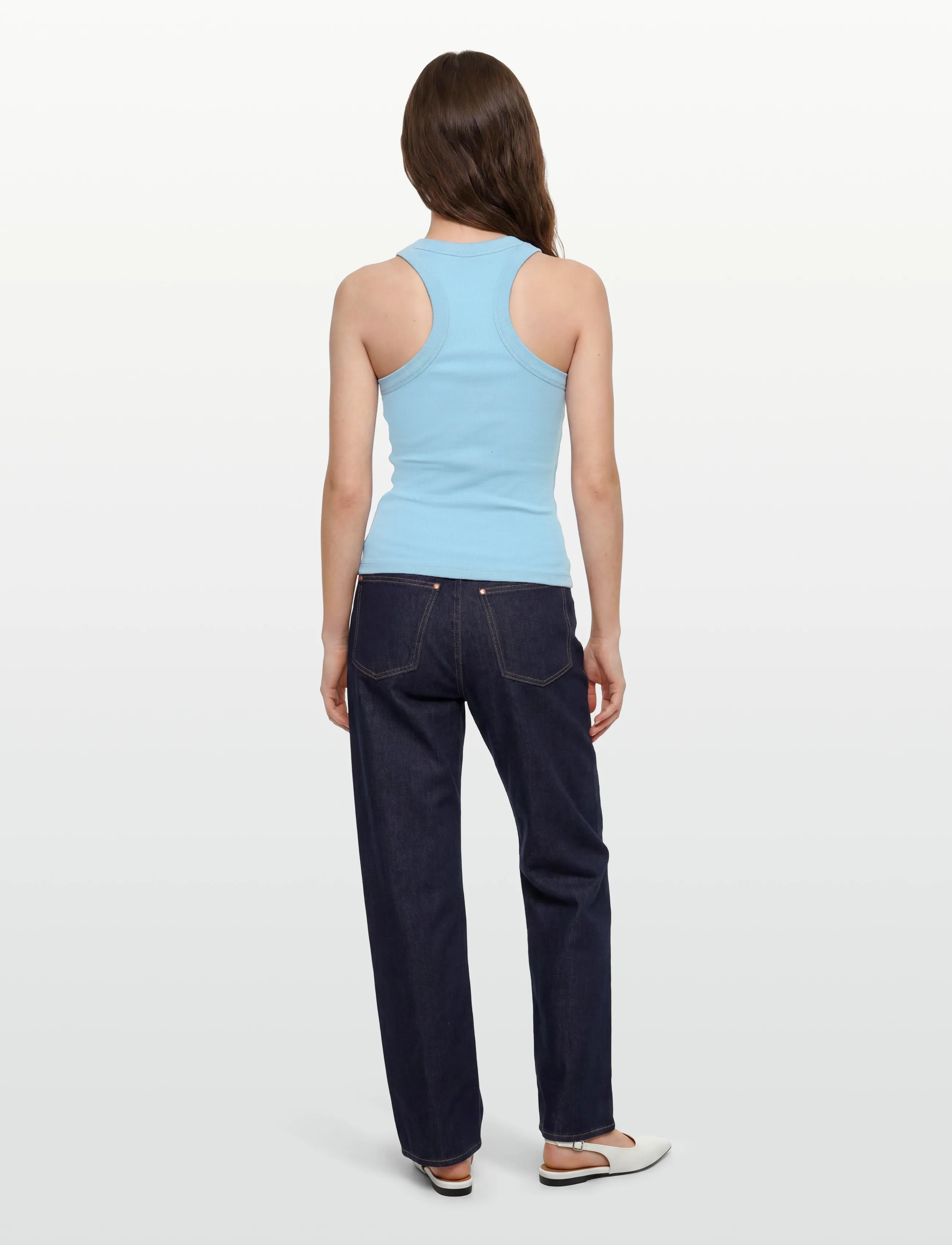 Gina Tricot - Racerback tank - Ärmellose tops - sky blue - 4