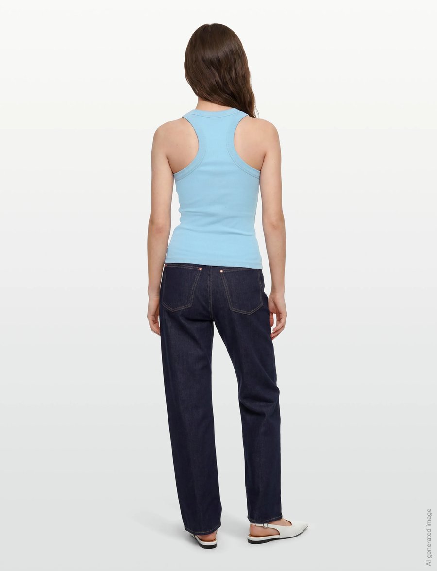 Gina Tricot - Racerback tank - Ärmellose tops - sky blue - 4