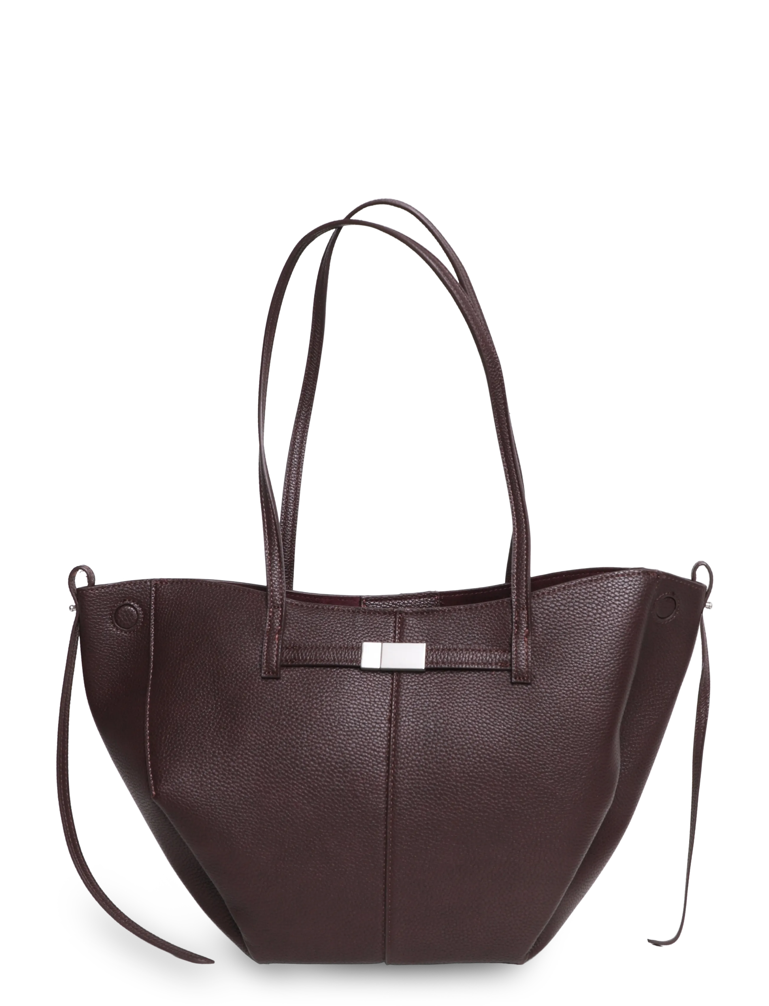 Gina Tricot Detail midi bag - Käekotid - BURGUNDY (4670) / burgundy