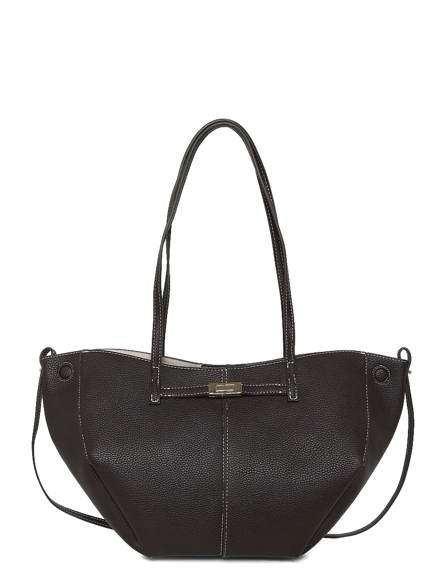 Gina Tricot - Detail midi bag - særlige begivenheder - dark brown (7180) - 0